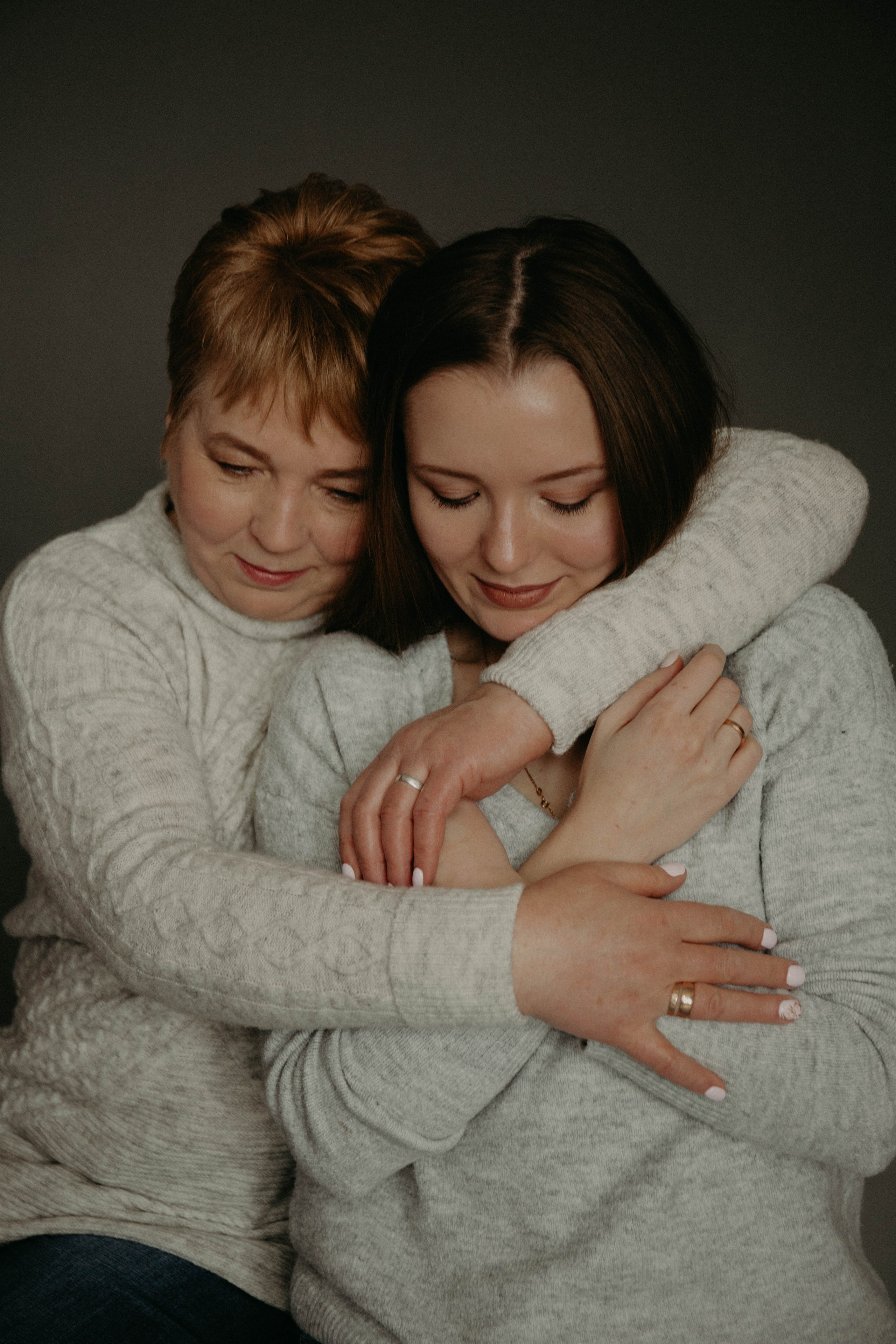 Мама и доча. Документальная семейная фотография