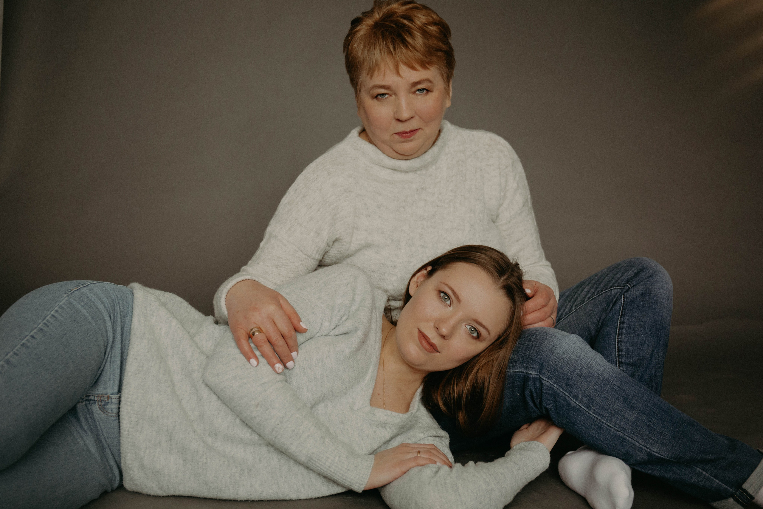 Мама и доча. Документальная семейная фотография