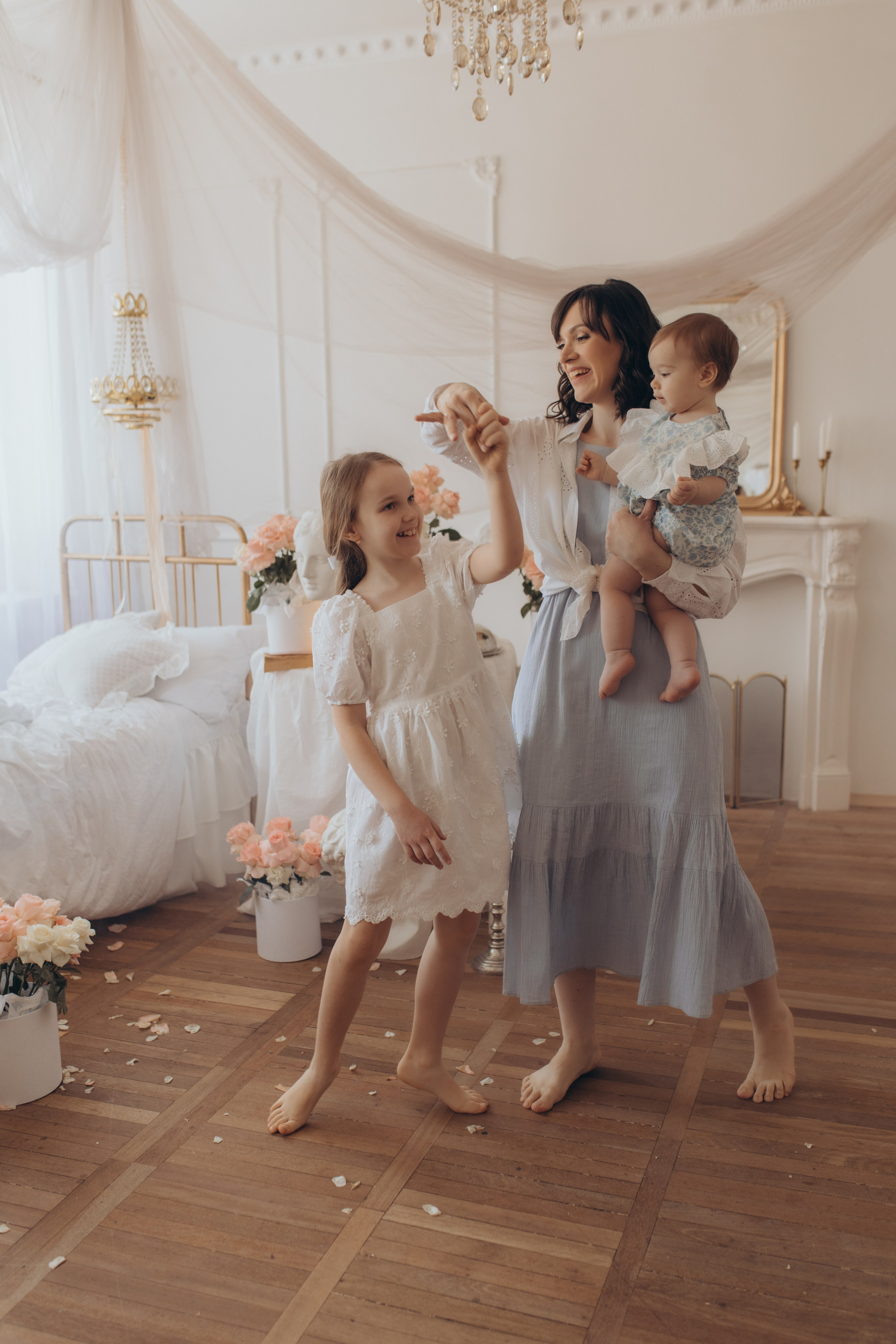 Ирина и девочки. Свадебный и семейный фотограф в Белгороде Евгения Курочкина