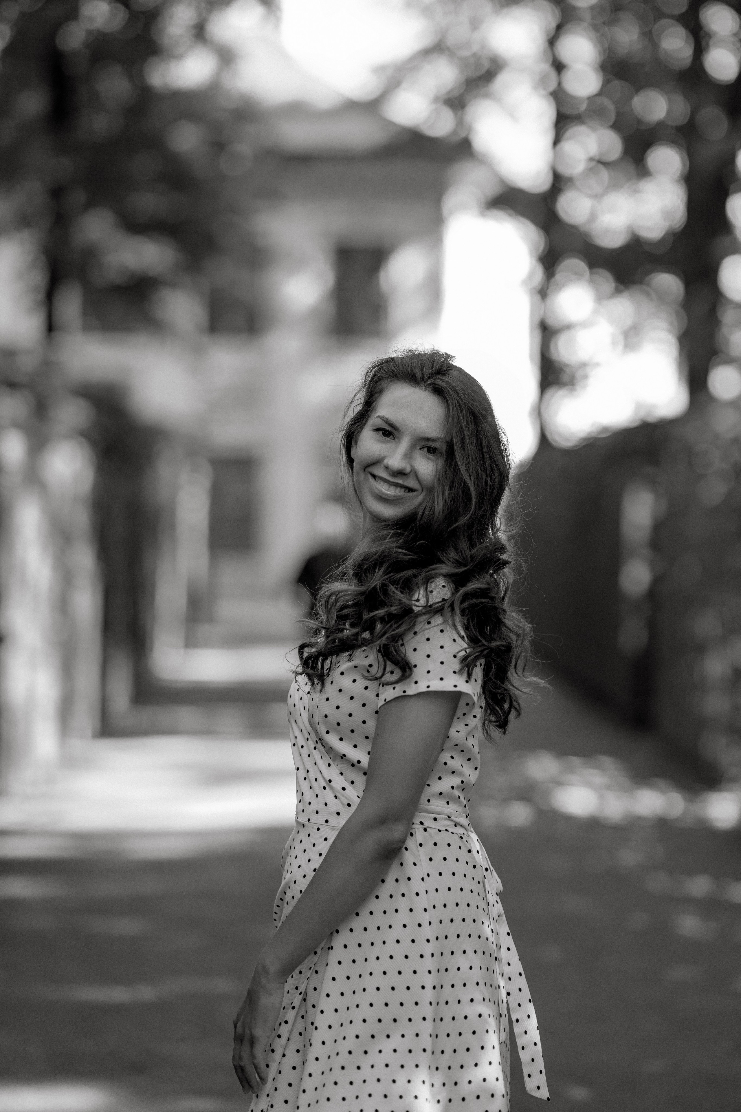 Виолетта в Летнем саду. Семейный и портретный фотограф в Санкт-Петербурге Татьяна Гримоть