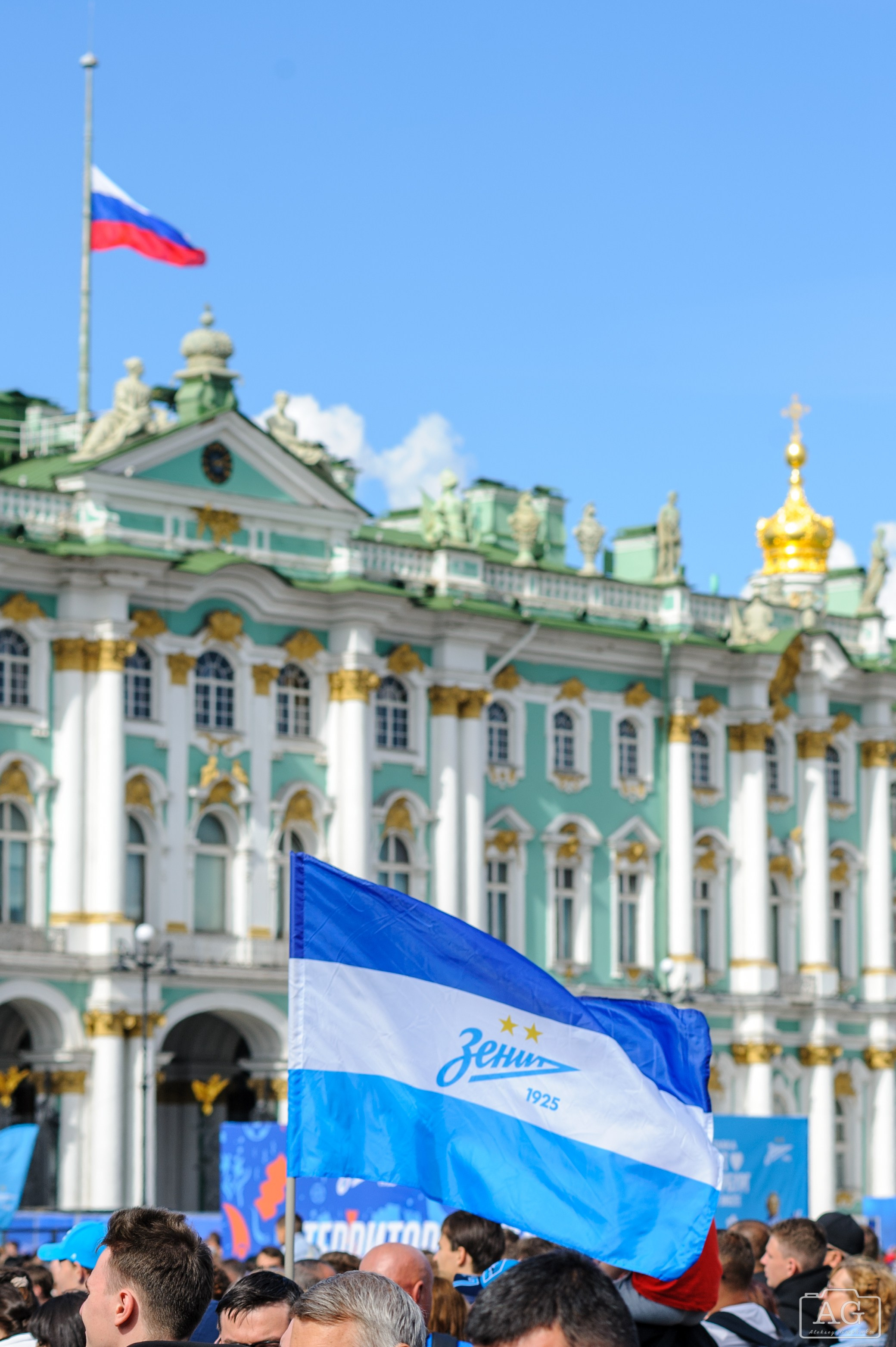 Открытая тренировка ФК «Зенит». Алексей Горчаков. Фотограф на ваш праздник