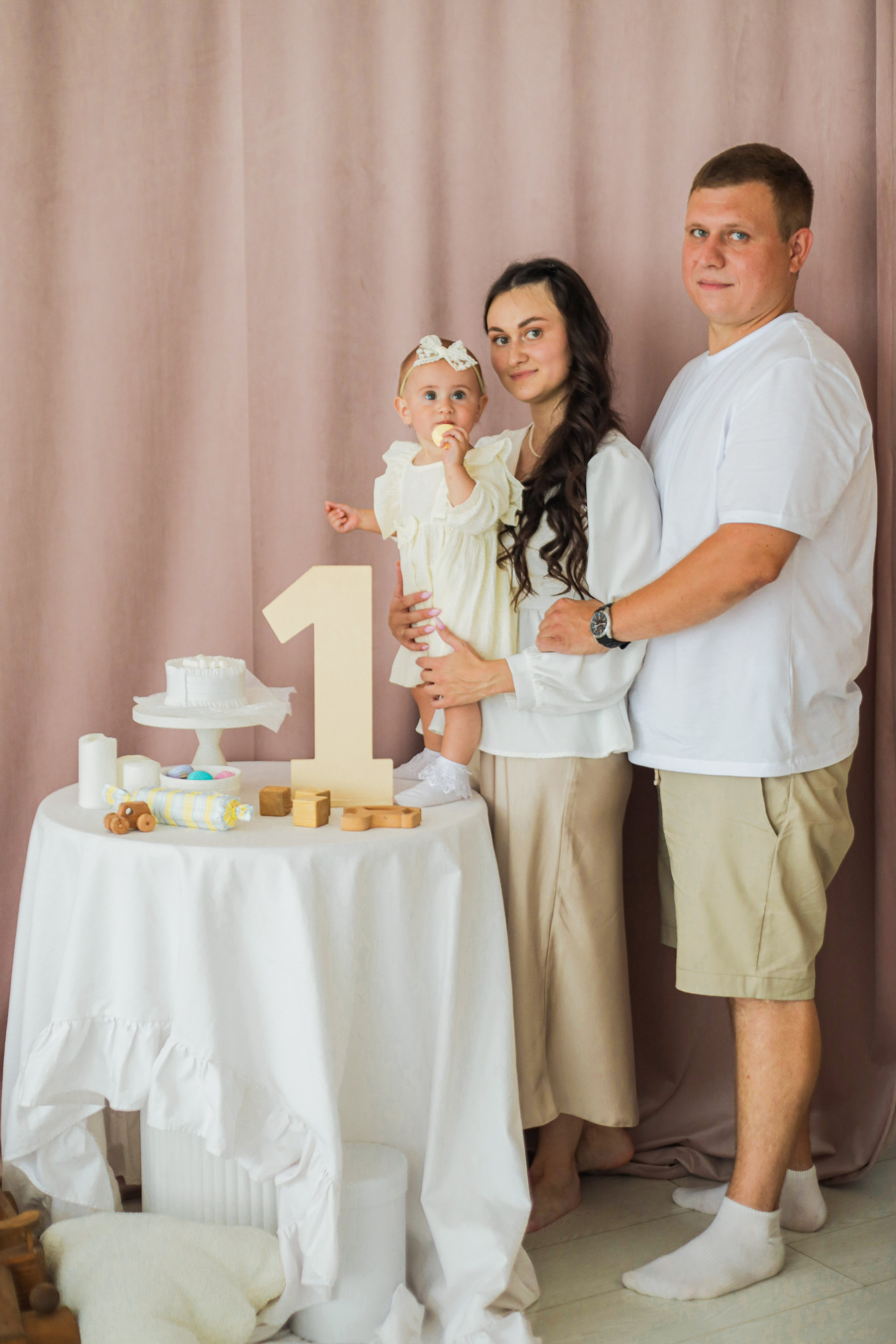 Полина 1 годик. Семейный, детский, свадебный фотограф в Москве, Люберцах