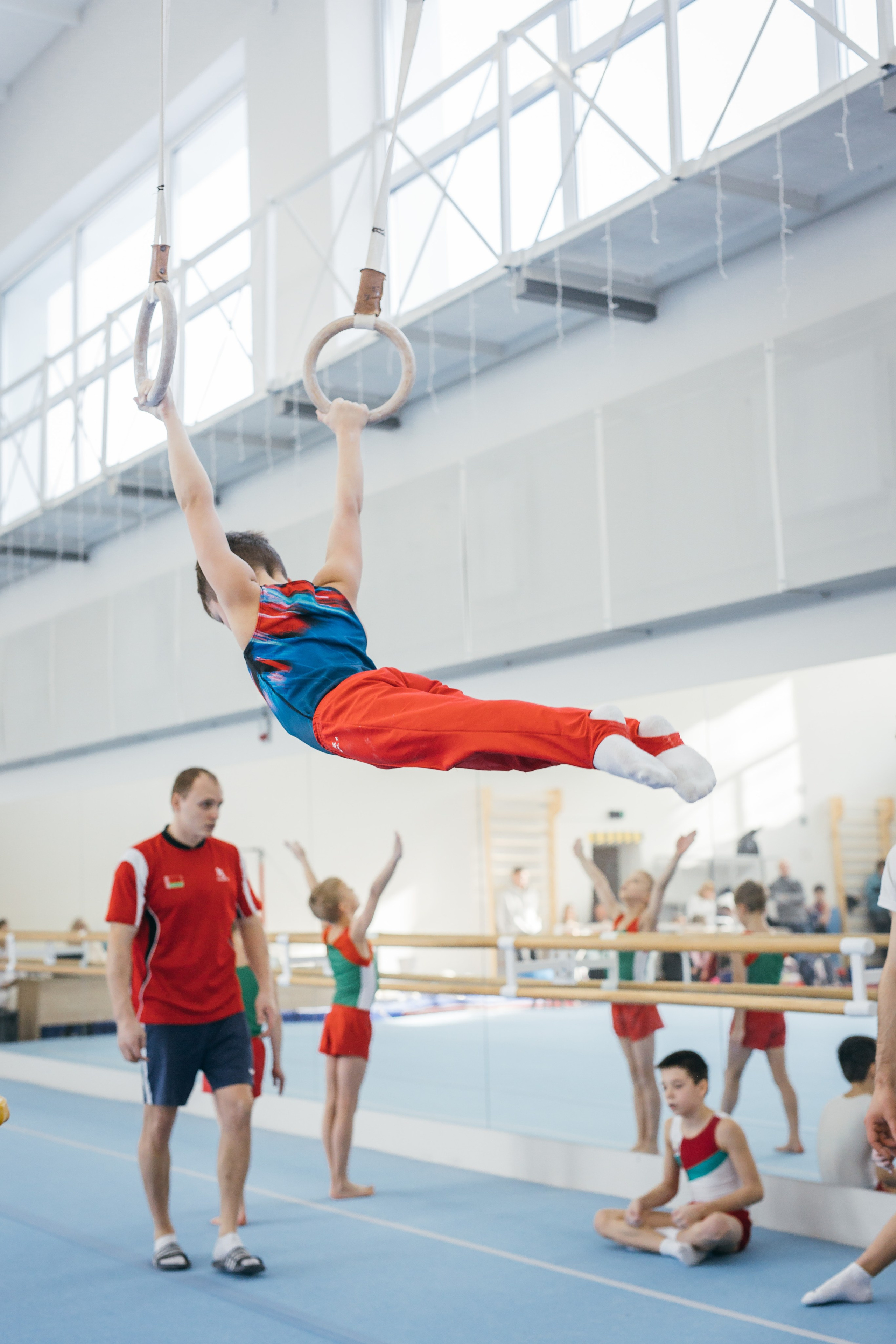 Съёмка для СДЮШОР по спортивной гимнастике. Портретный и семейный фотограф в Минске