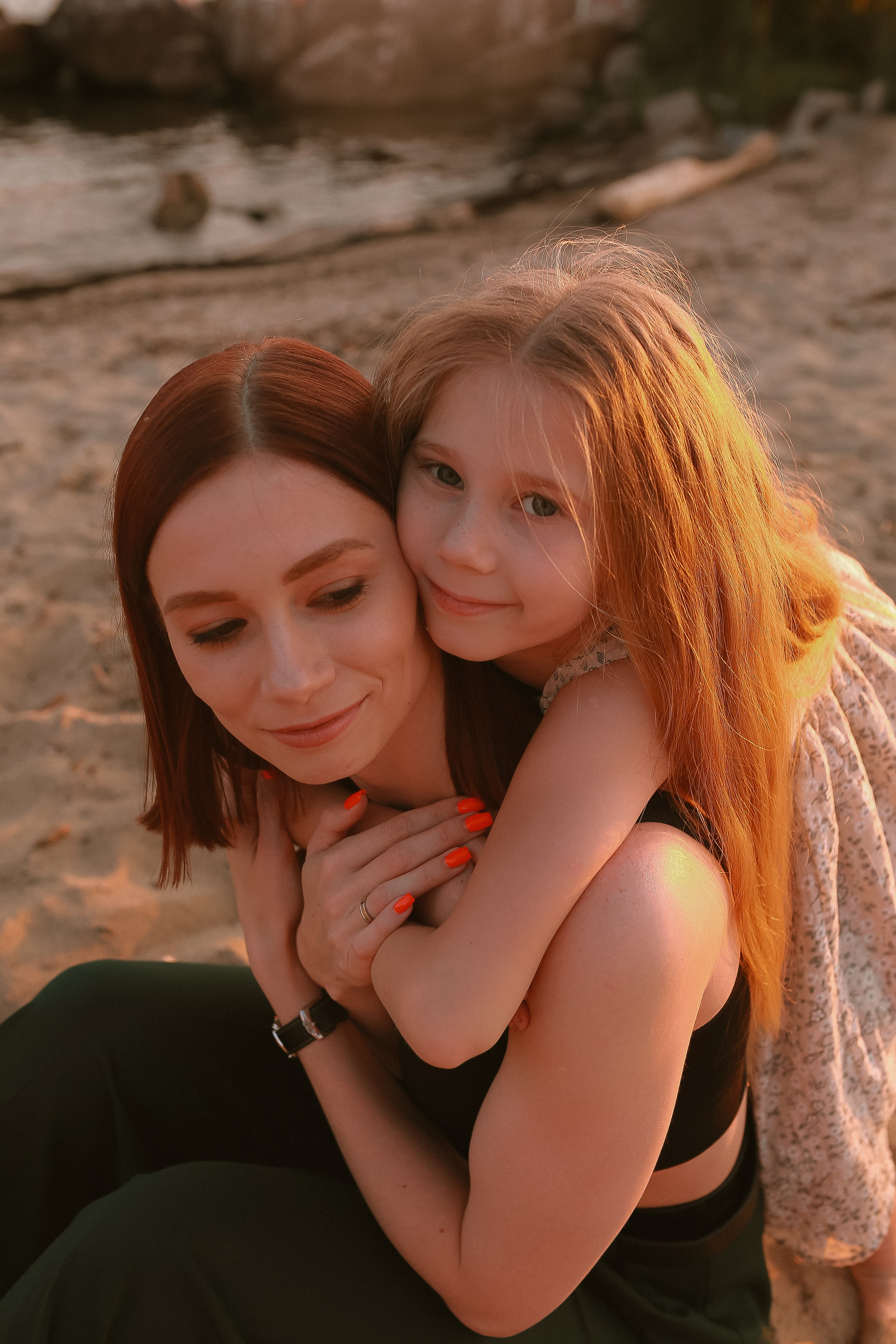 На закате. Семейный фотограф в Новосибирске Екатерина Сафронова