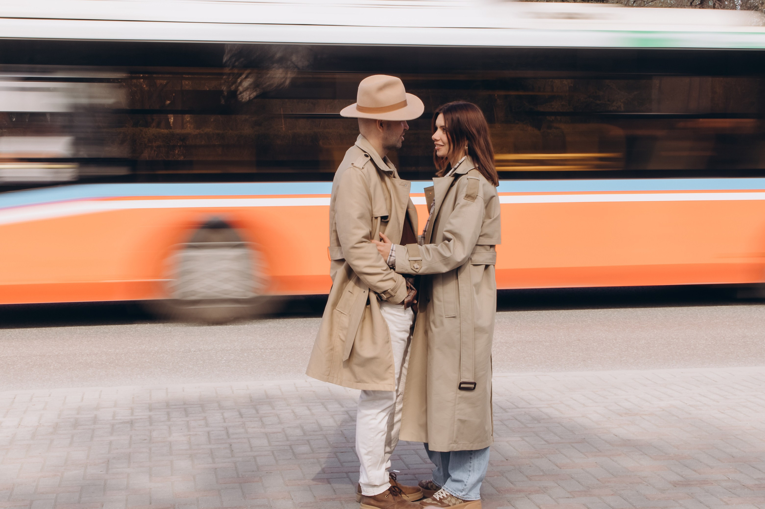 Дима и Яна на прогулке. Семейный и детский фотограф Оля в Тюмени