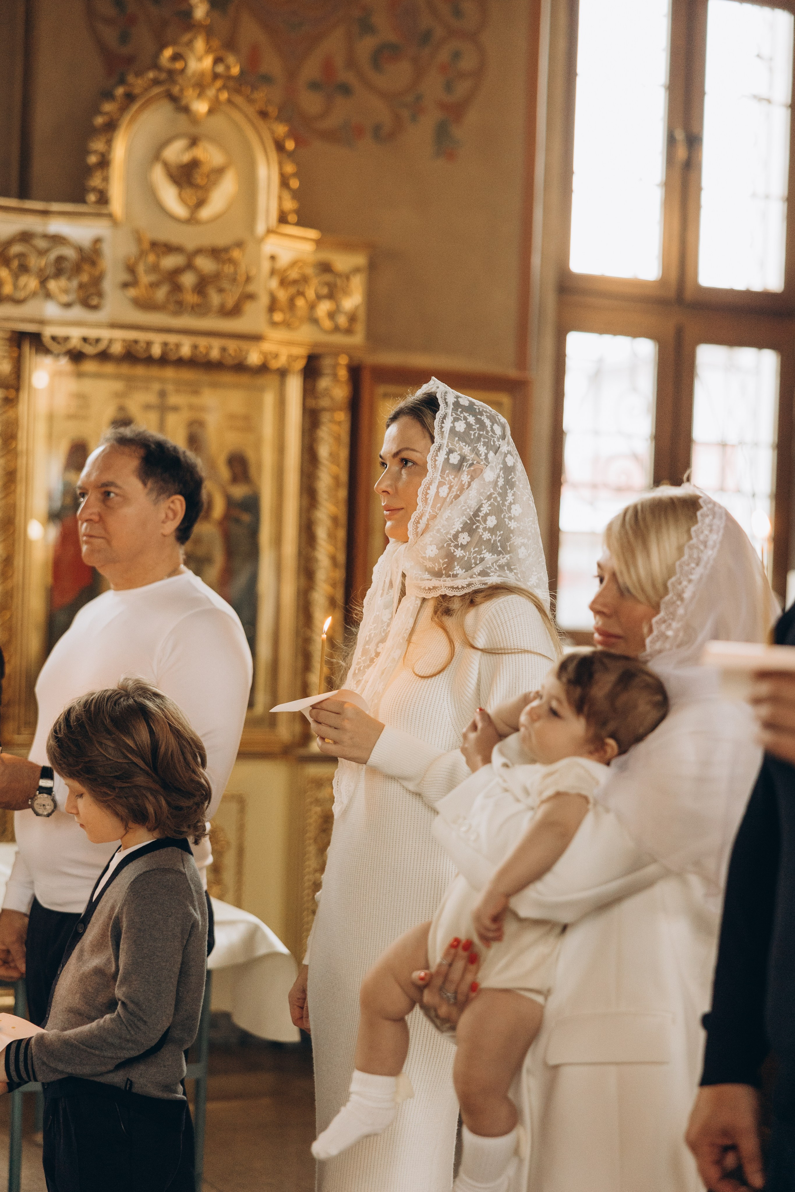 Крещение Дианы. Семейный фотограф в Москве Виктория Ястребинская