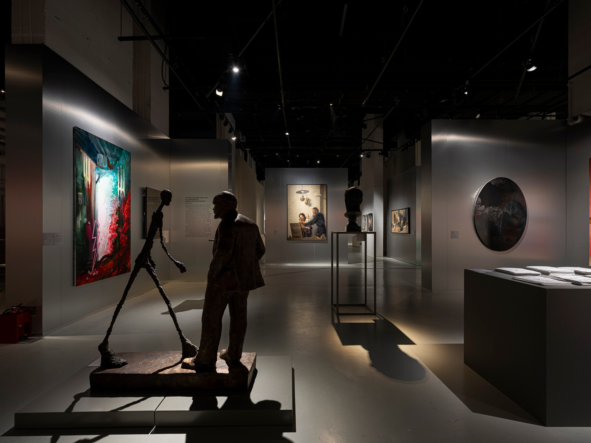 Выставка «200 лет. Юбилейная выставка Университета имени Строганова», архитектор Юлия Наполова PC_Culture. Фотограф Василий Буланов