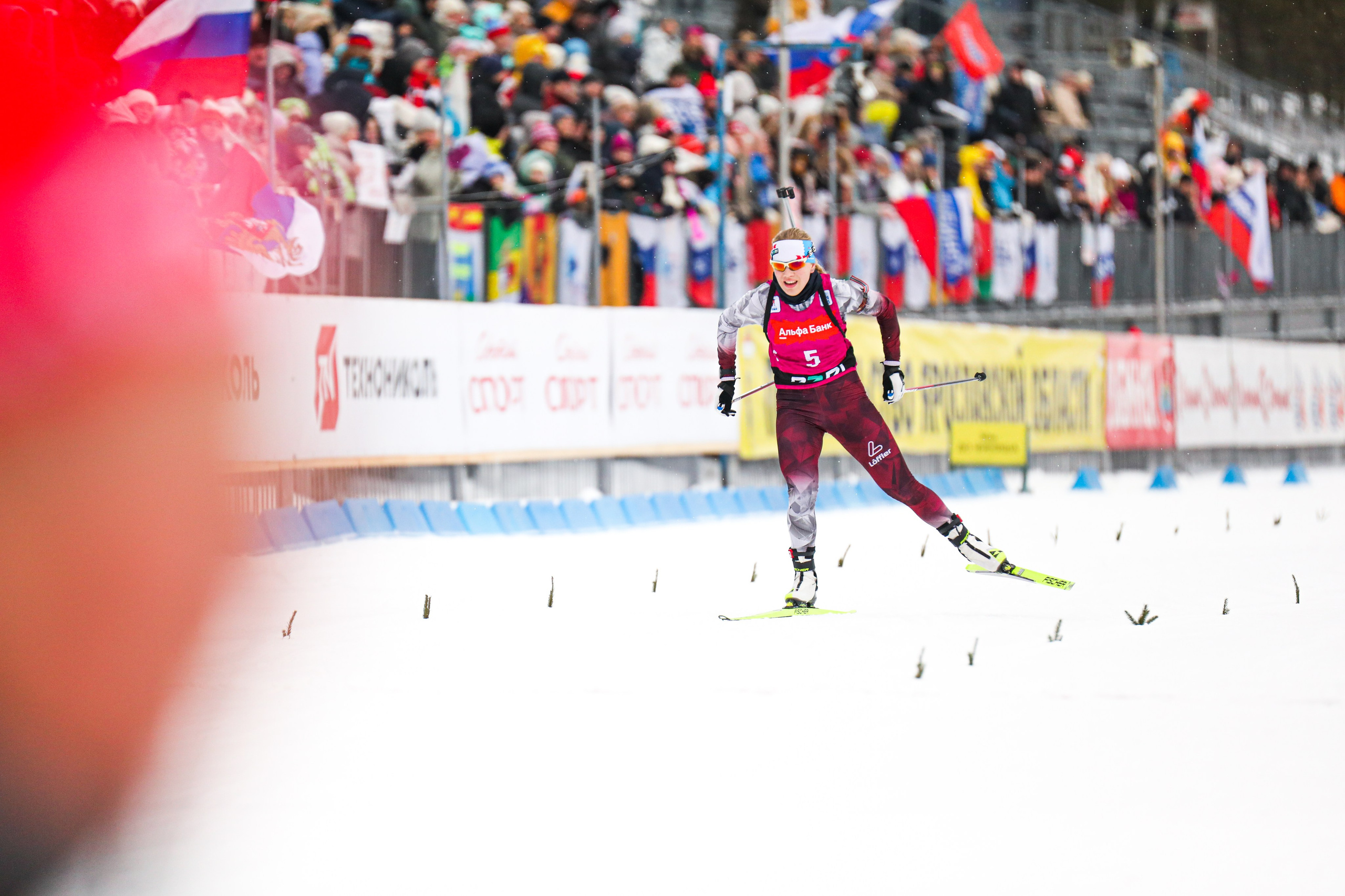 Биатлон. Спортивный фотограф в Сочи Красной поляне Сергей Канада