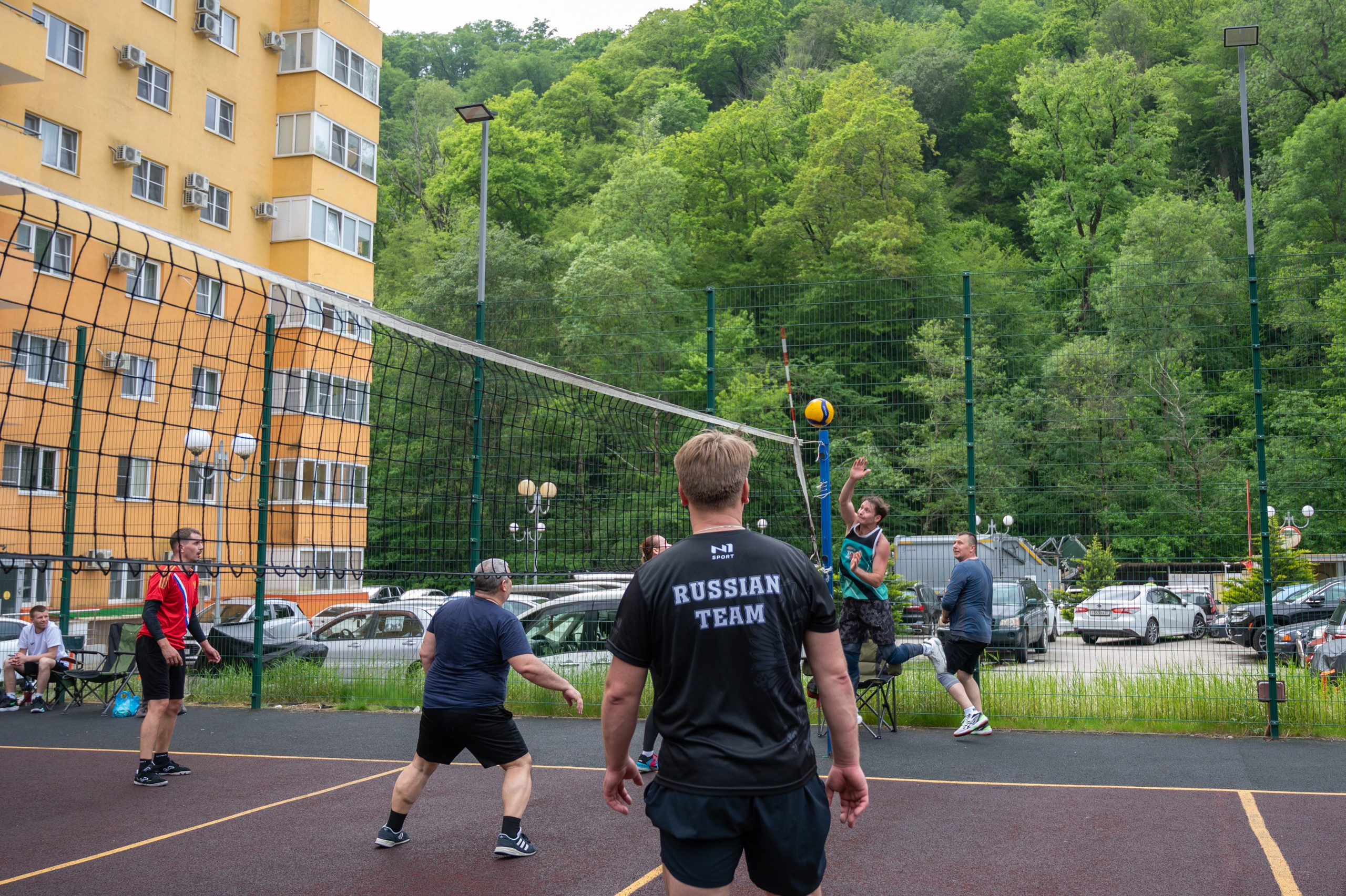 Турнир по Волейболу. Фотографирую счастливых людей в Сочи