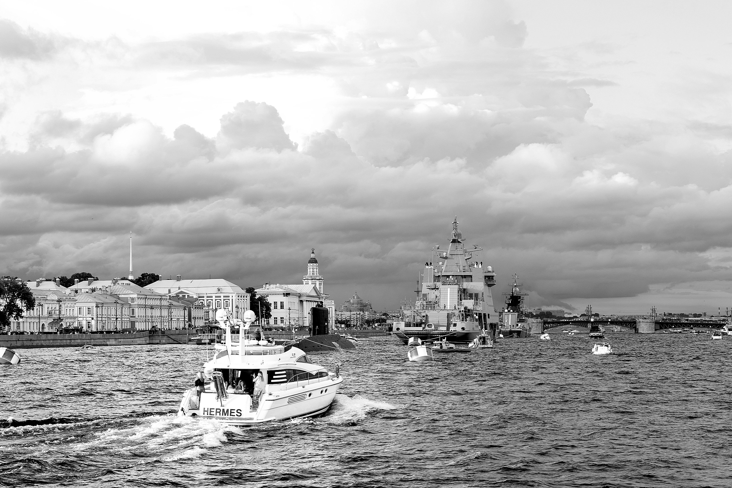 Экскурсия на двухпалубном теплоходе по Неве. Фотограф в Санкт-Петербурге — Сергей Петров