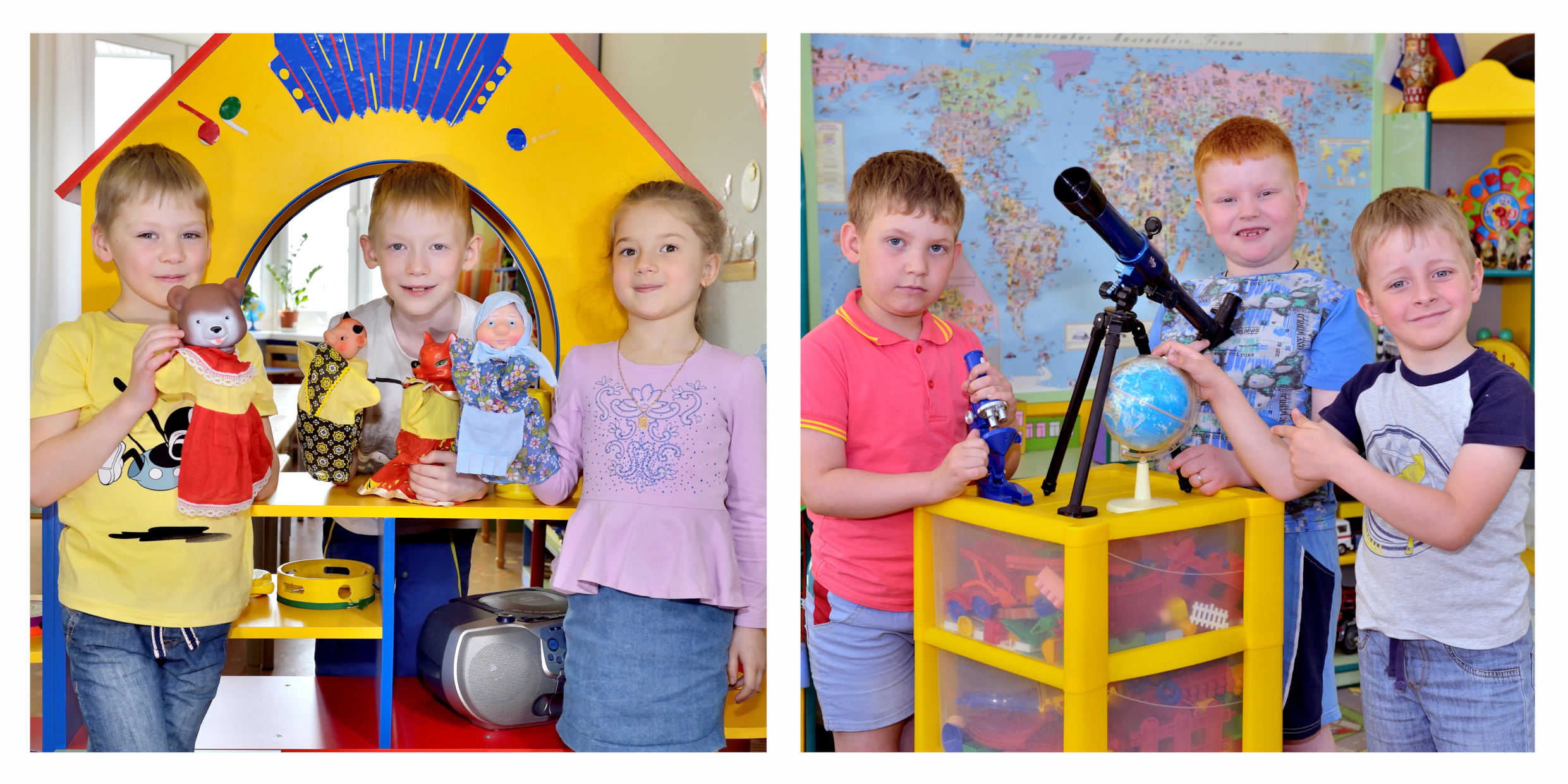 Игры в группе. Фотограф в Ярославле Наталья Романова. Выпускные альбомы для детского сада, начальной и средней школы