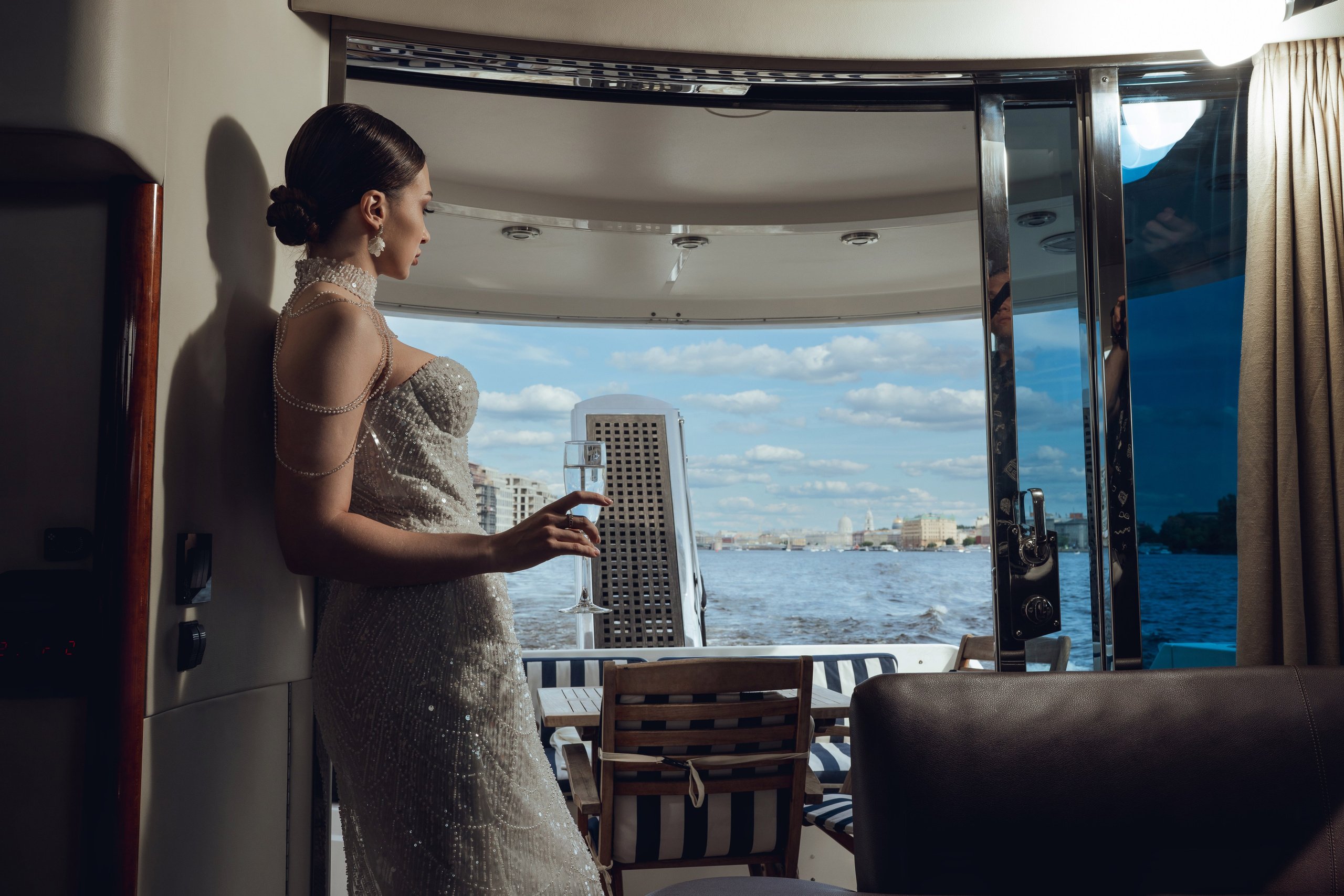 Фотосессия на яхте. Фотограф в Санкт-Петербурге Константин Бриль