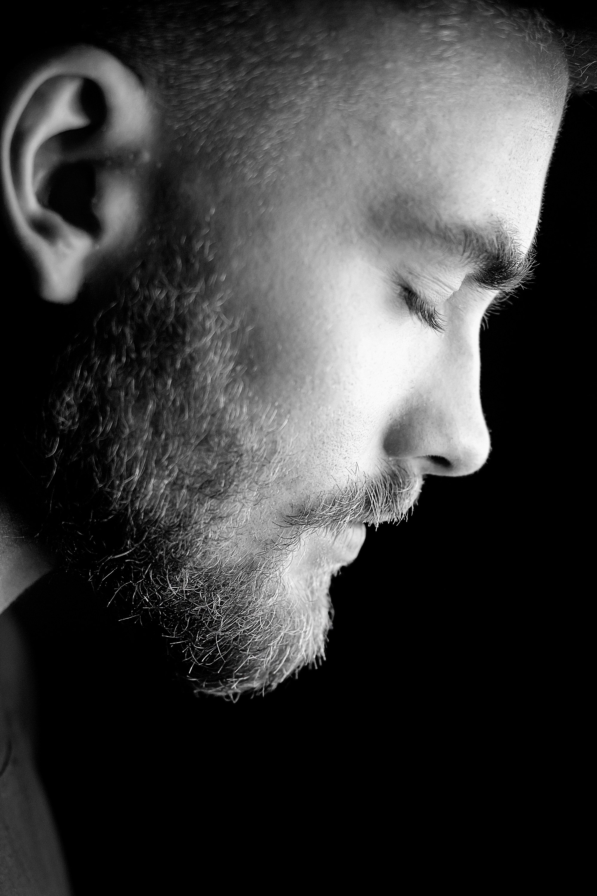 Драматический мужской портрет