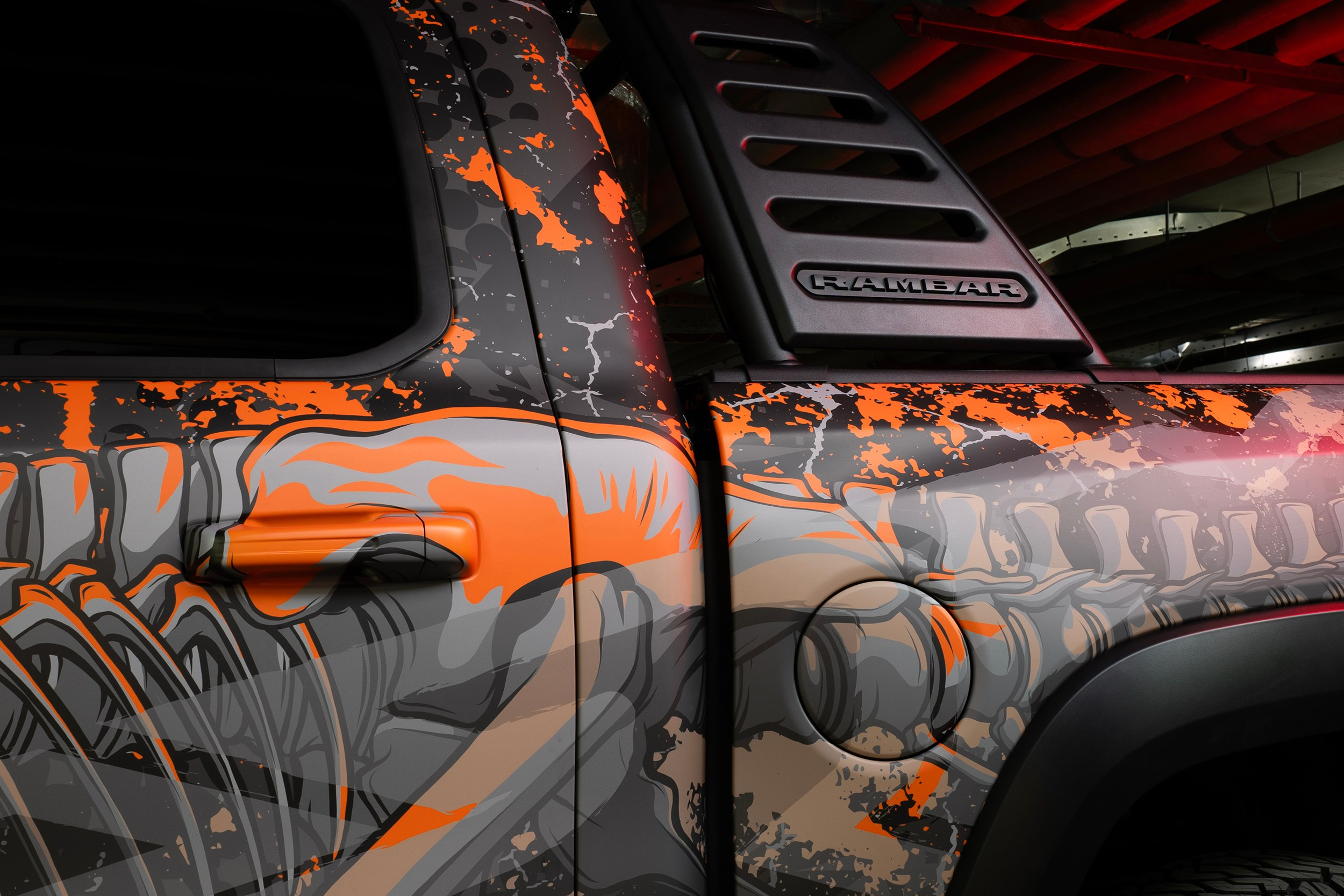 Винилография на RAM TRX. Студия дизайна и оклейки авто Barmaley Design