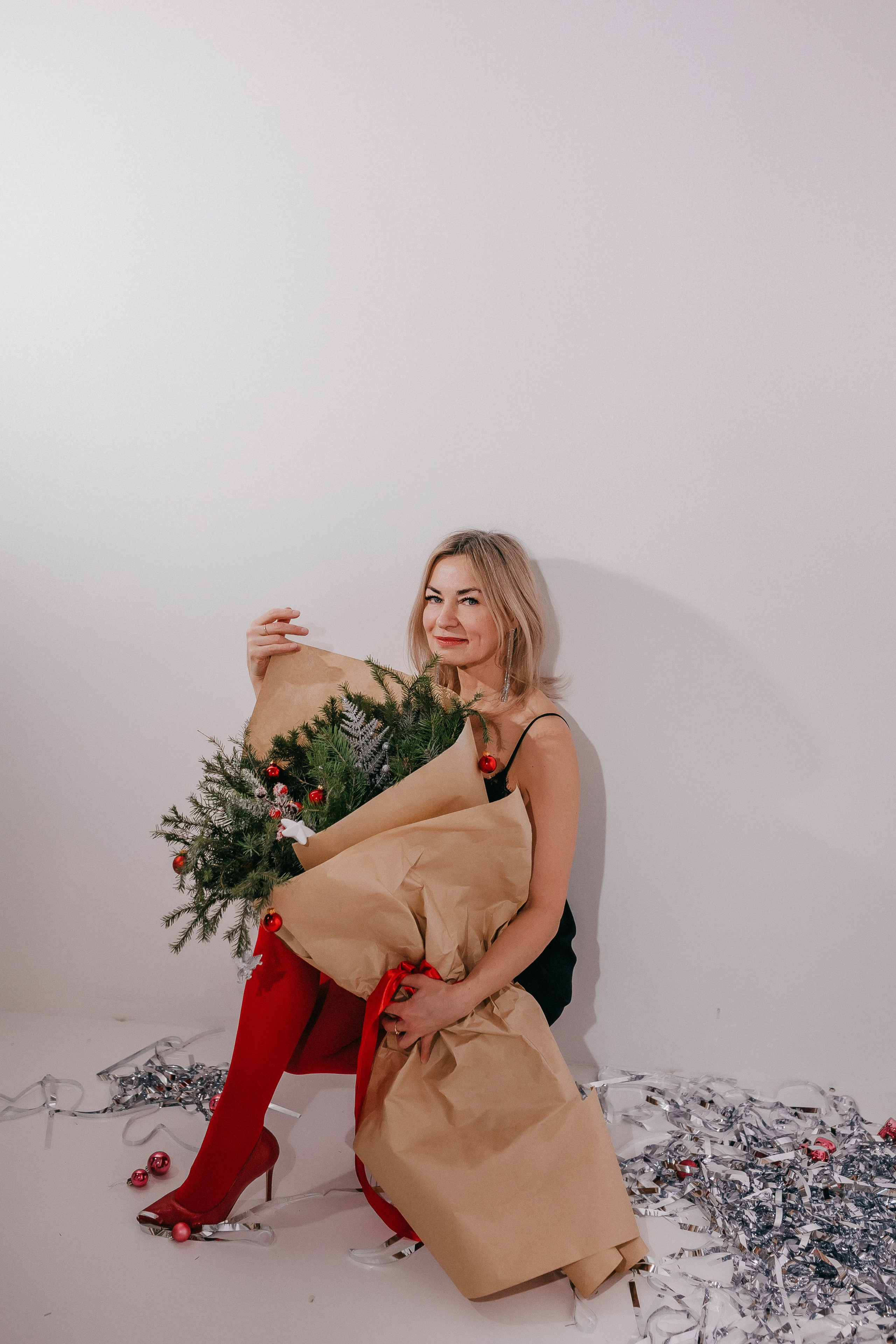 Лена. Что-то на новогоднем. Семейный фотограф в Сургуте