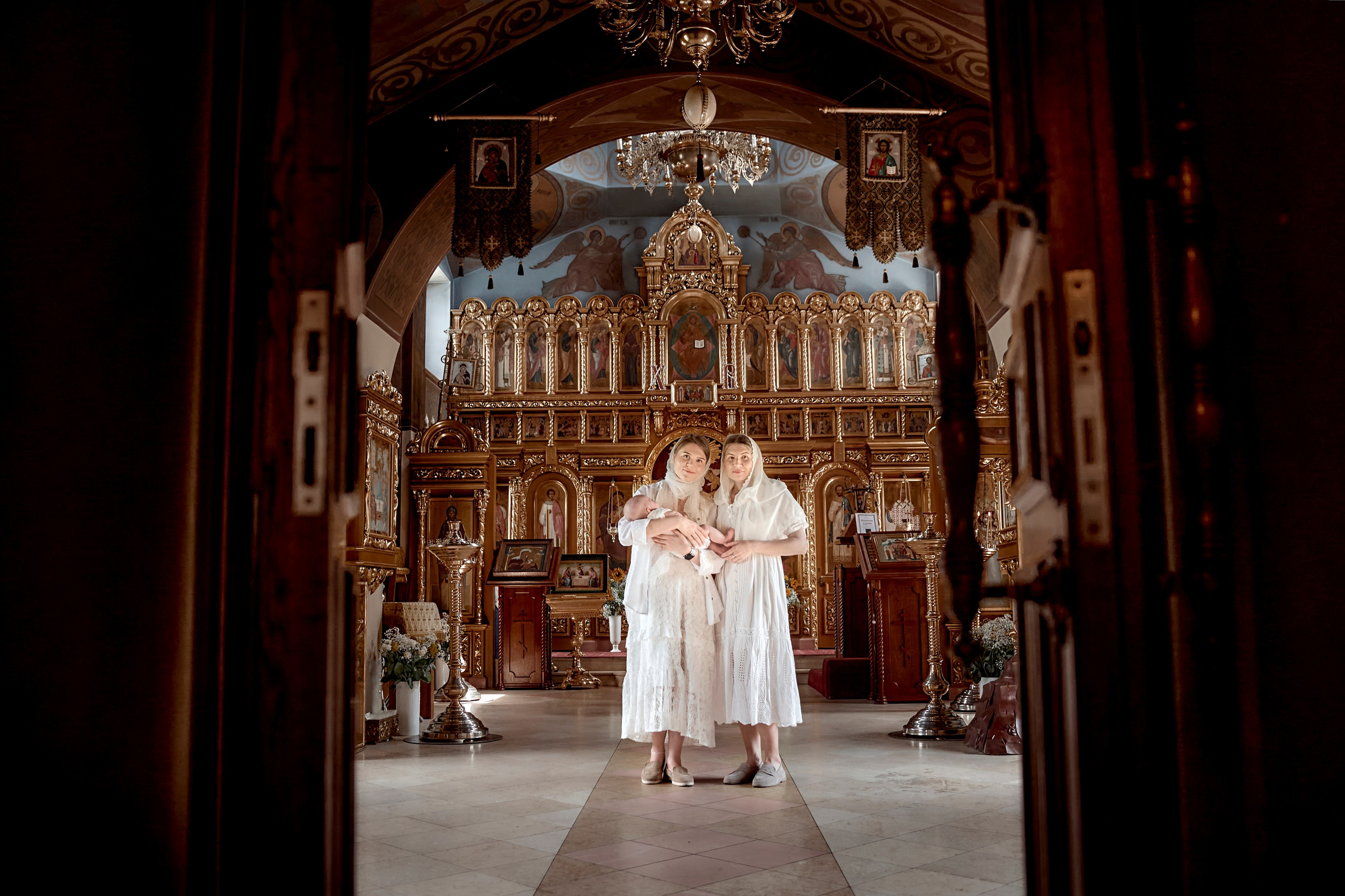 Таинство Крещения Евы. Фотограф на Крещение и Венчание в Одинцово