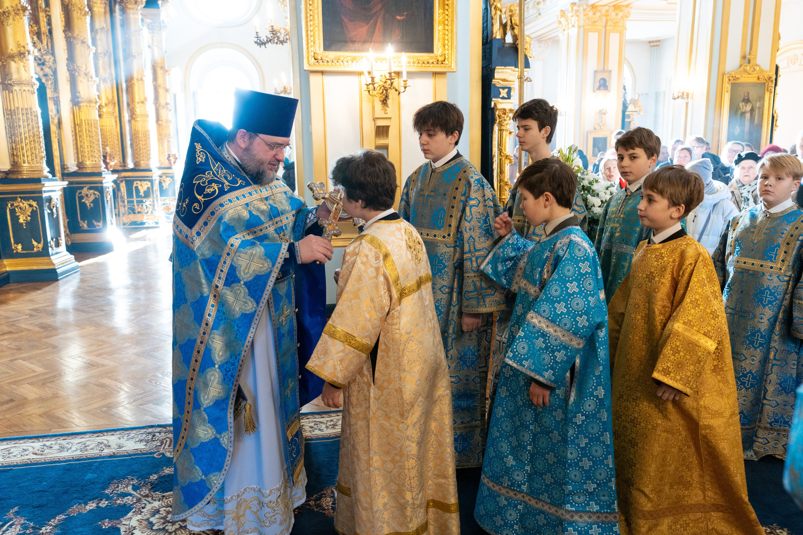 Неделя мясопустная, о Страшном Суде. СРЕТЕНИЕ ГОСПОДА БОГА И СПАСА НАШЕГО ИИСУСА ХРИСТА. НИКОЛО-БОГОЯВЛЕНСКИЙ МОРСКОЙ СОБОР