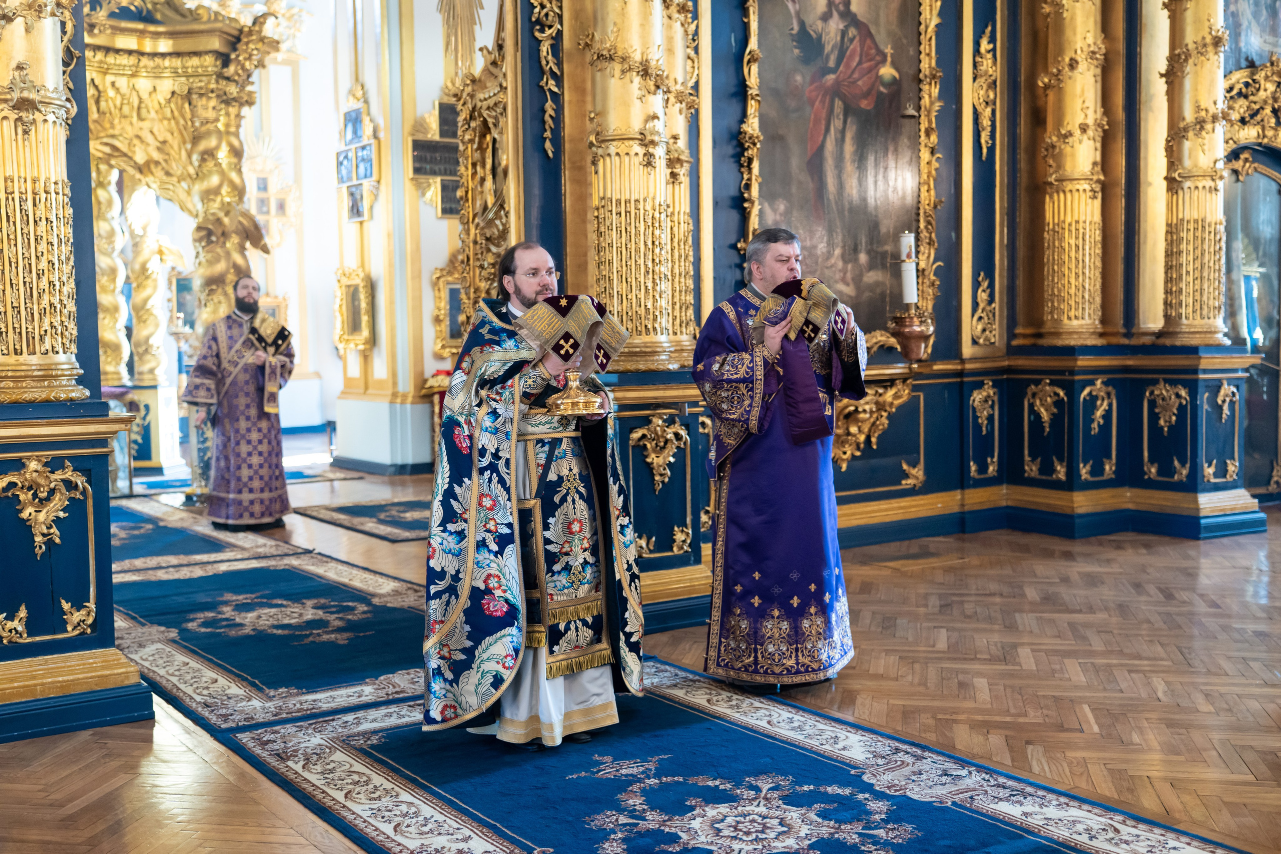 Неделя 4-я Великого поста, прп. Иоанна Лествичника. Святых сорока мучеников, в Севастийском озере мучившихся. НИКОЛО-БОГОЯВЛЕНСКИЙ МОРСКОЙ СОБОР