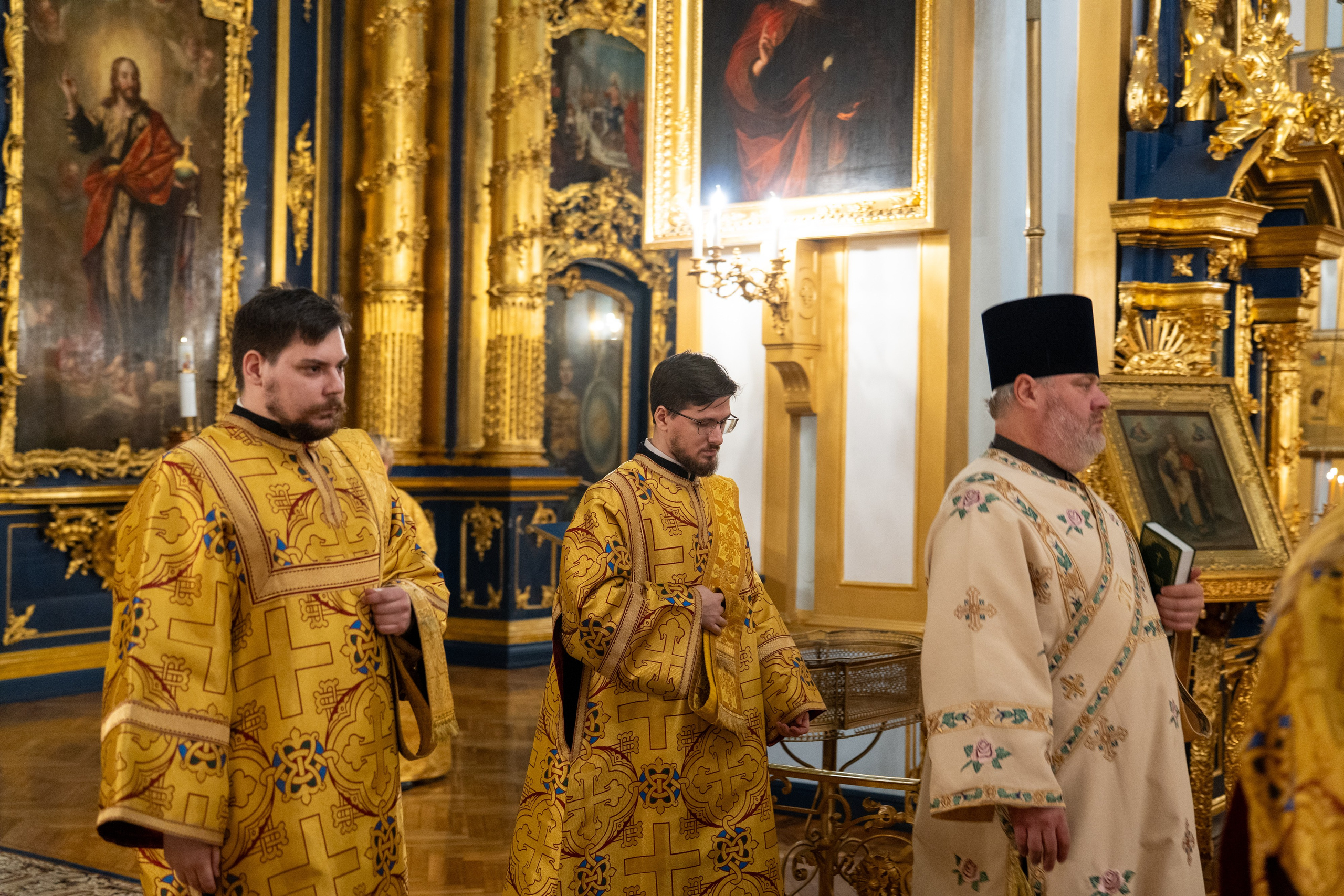 Вечерня. Молебен на Новый год. НИКОЛО-БОГОЯВЛЕНСКИЙ МОРСКОЙ СОБОР
