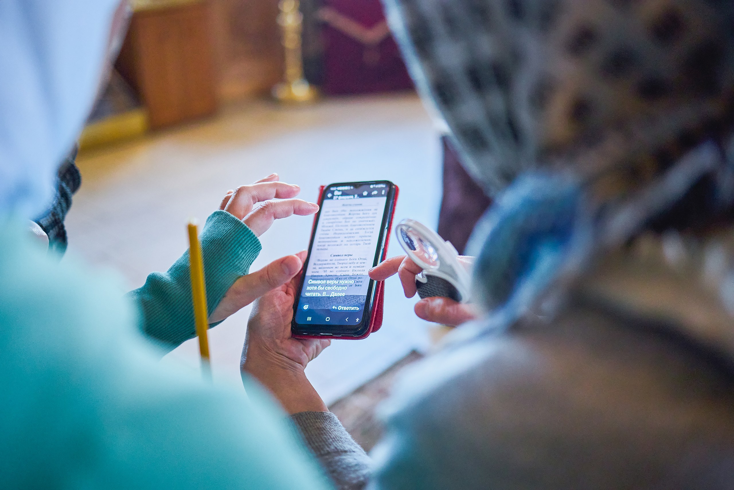 Крещение. Фотограф Ирина Астор