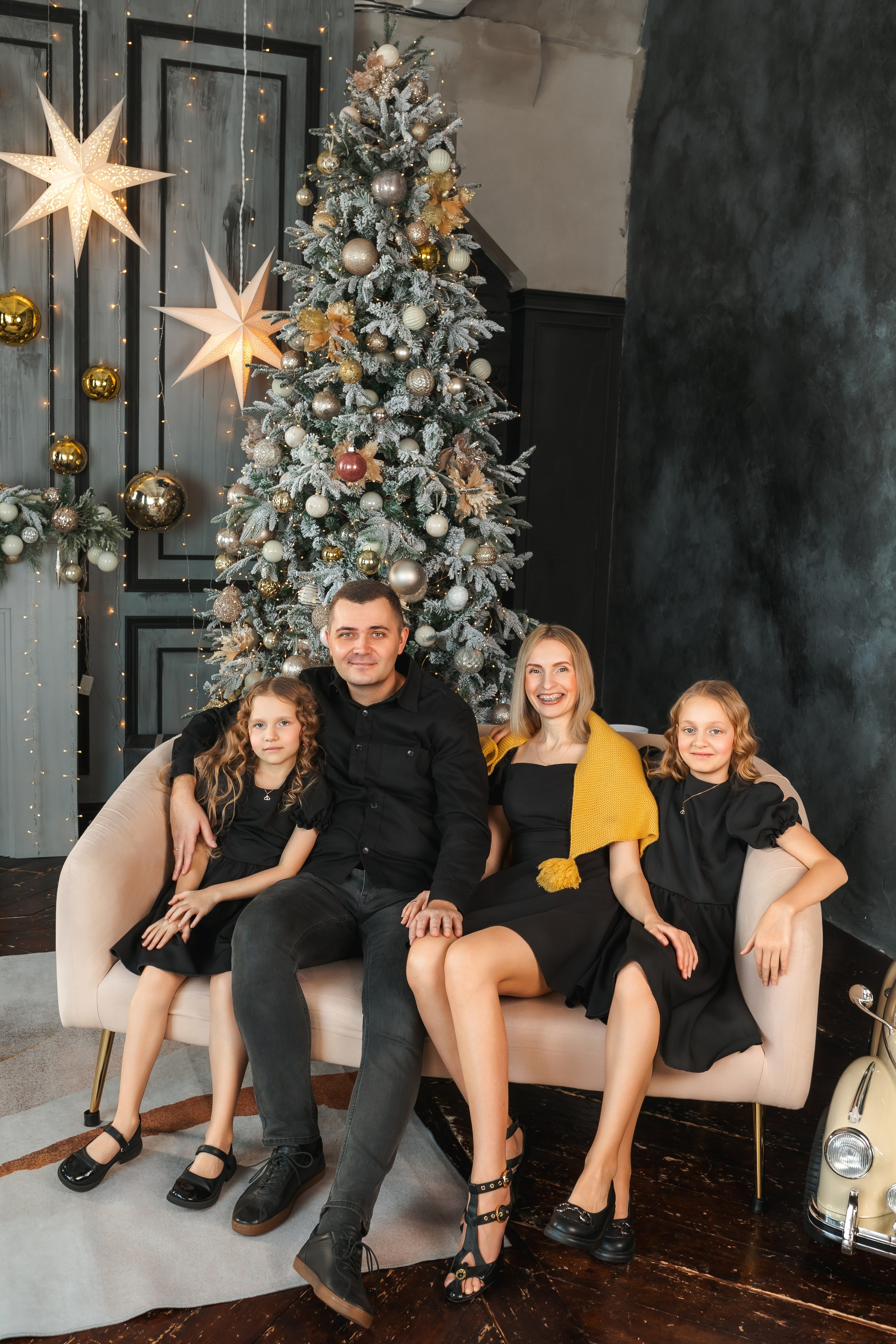 Семейная новогодняя фотосессия в Хабаровске. Свадебный фотограф в Хабаровске