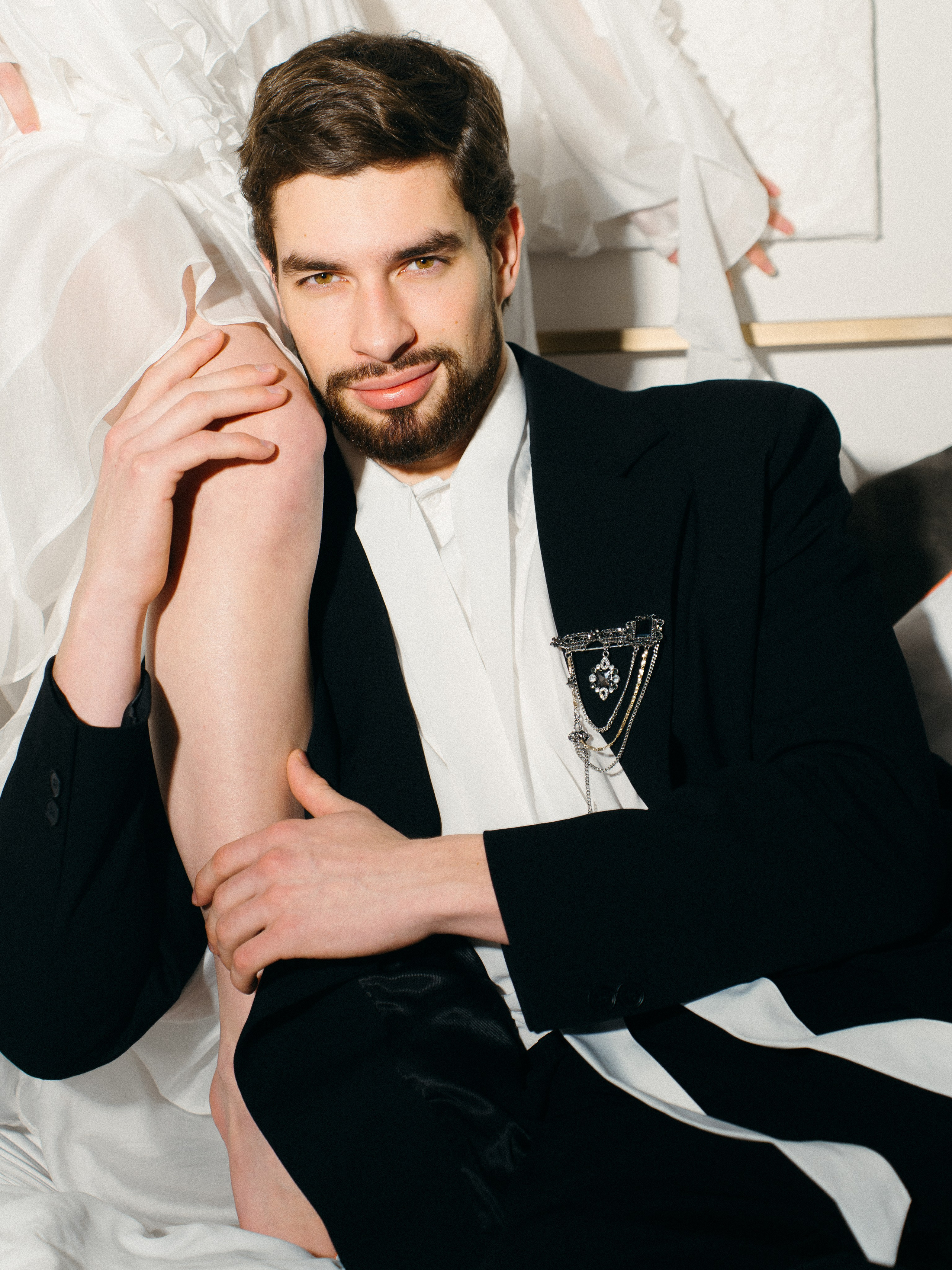 Тимур и Гала | Marco Polo hotel white. Фотограф Вероника Балабанова, Москва