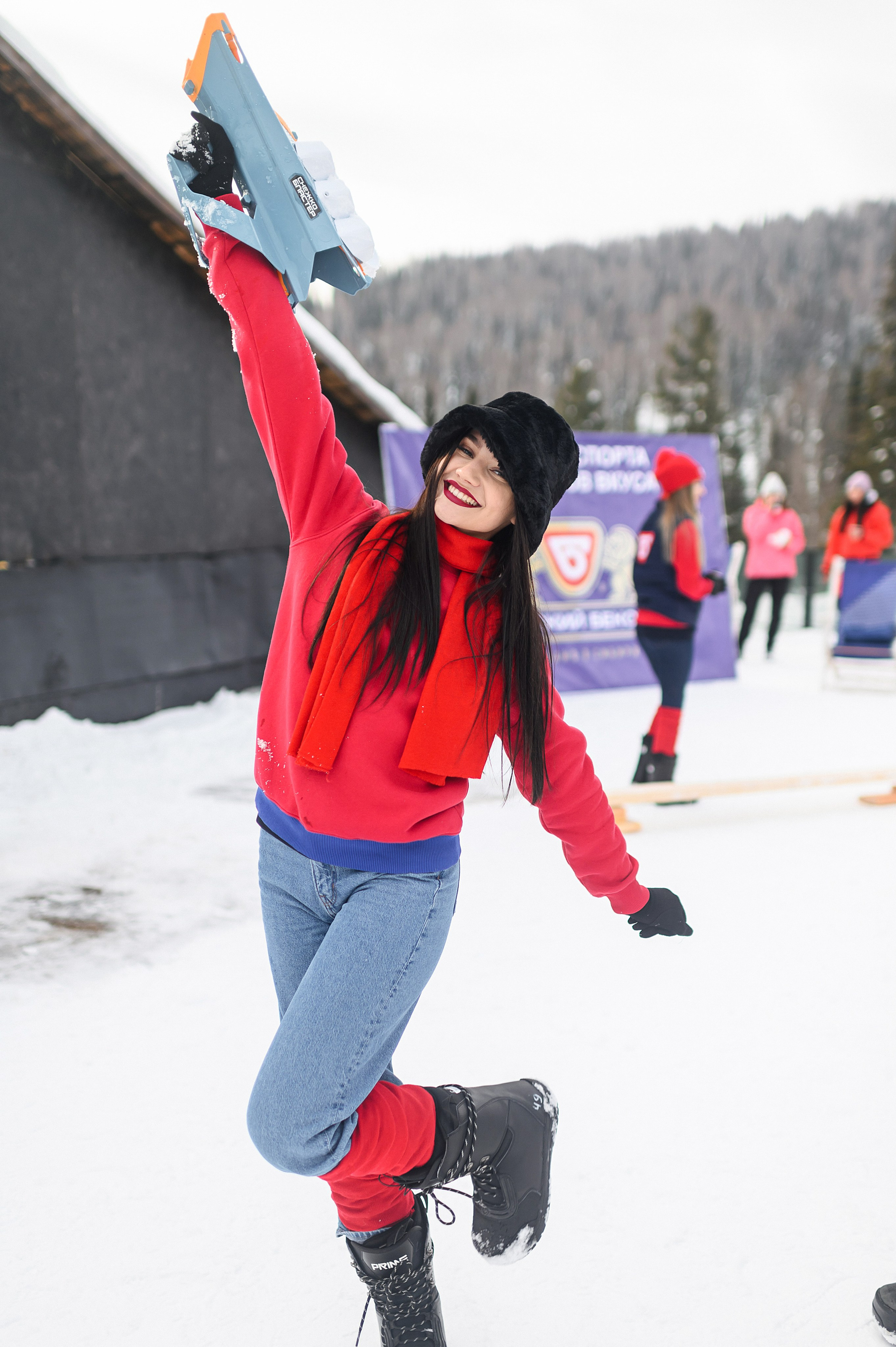 Съемка для Омского бекона