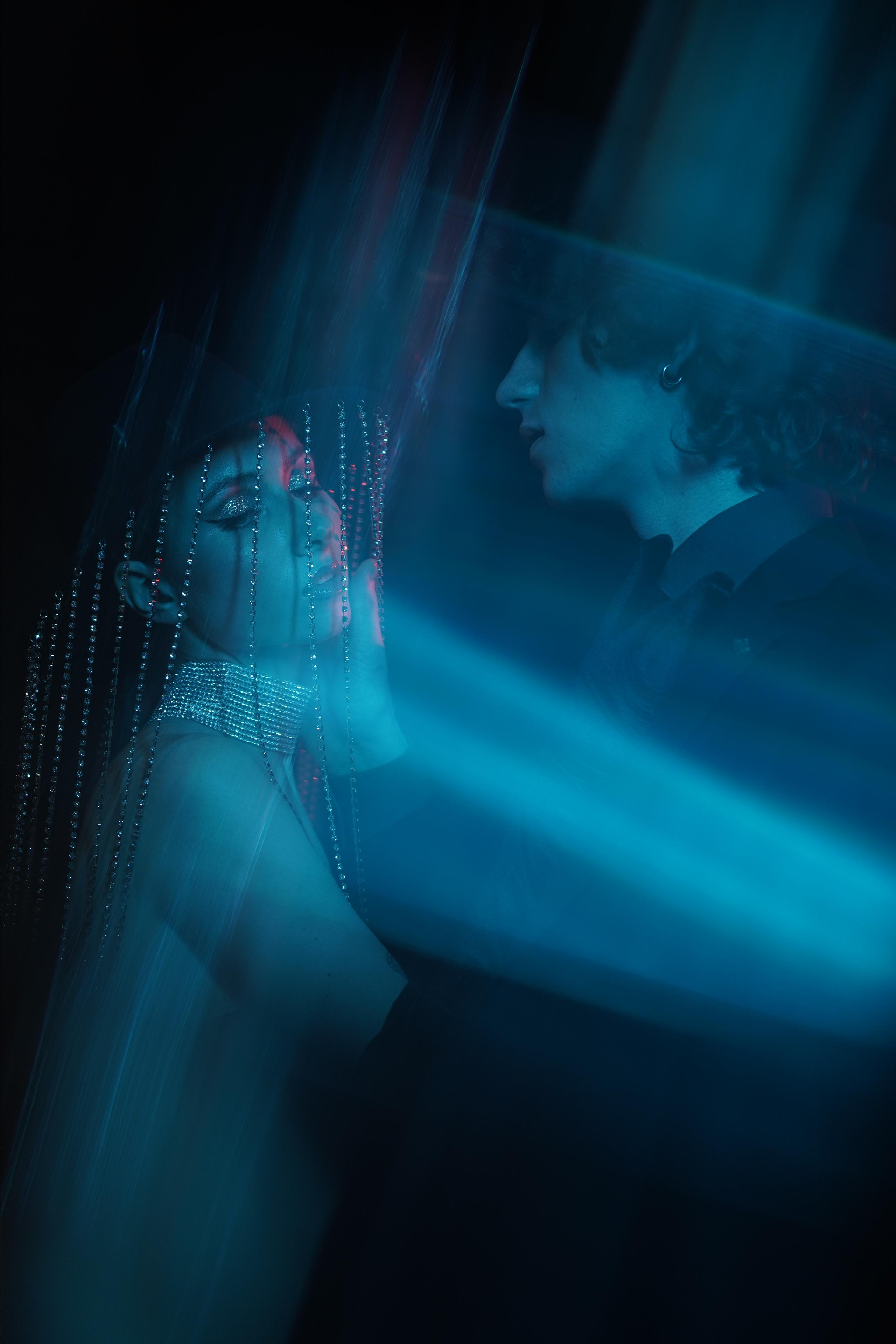 Фотосессия в студии с цветным светом. Студийный и портретный фотограф в САНКТ-ПЕТЕРБУРГЕИрина Махаон