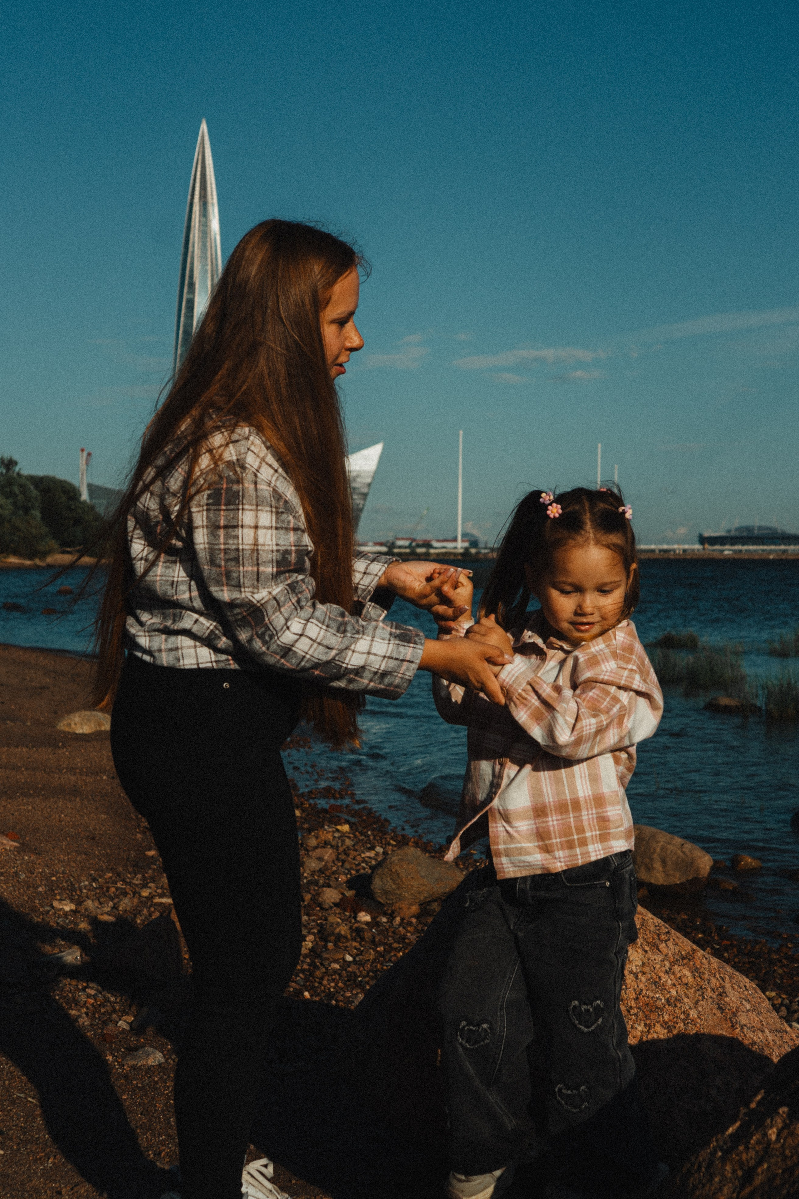 МАМА И ДОЧКА НА ФИНСКОМ ЗАЛИВЕ. Профессиональный фотограф, Санкт-Петербург — Виктория Богомолова