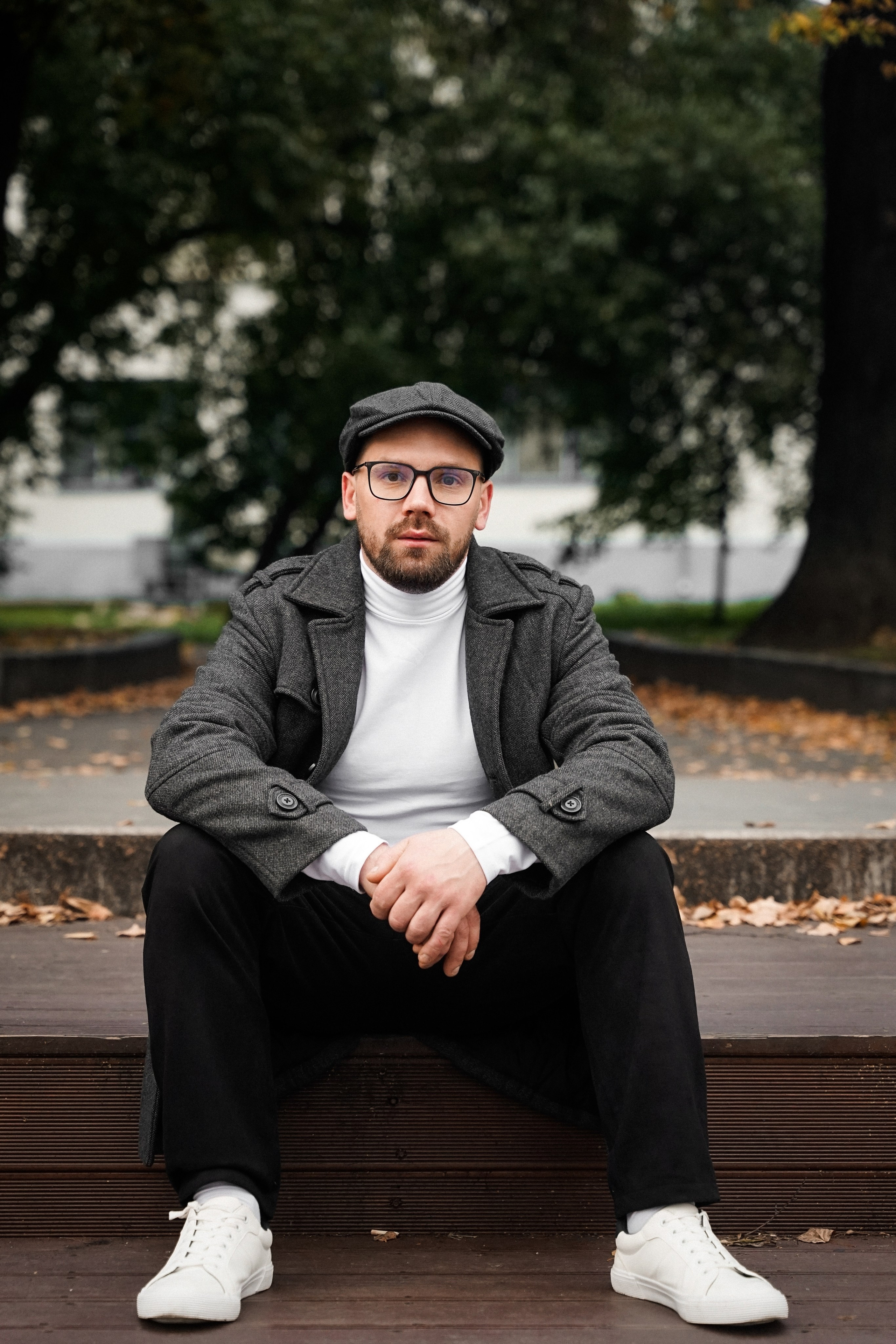Прогулочная фотосессия для мужчины