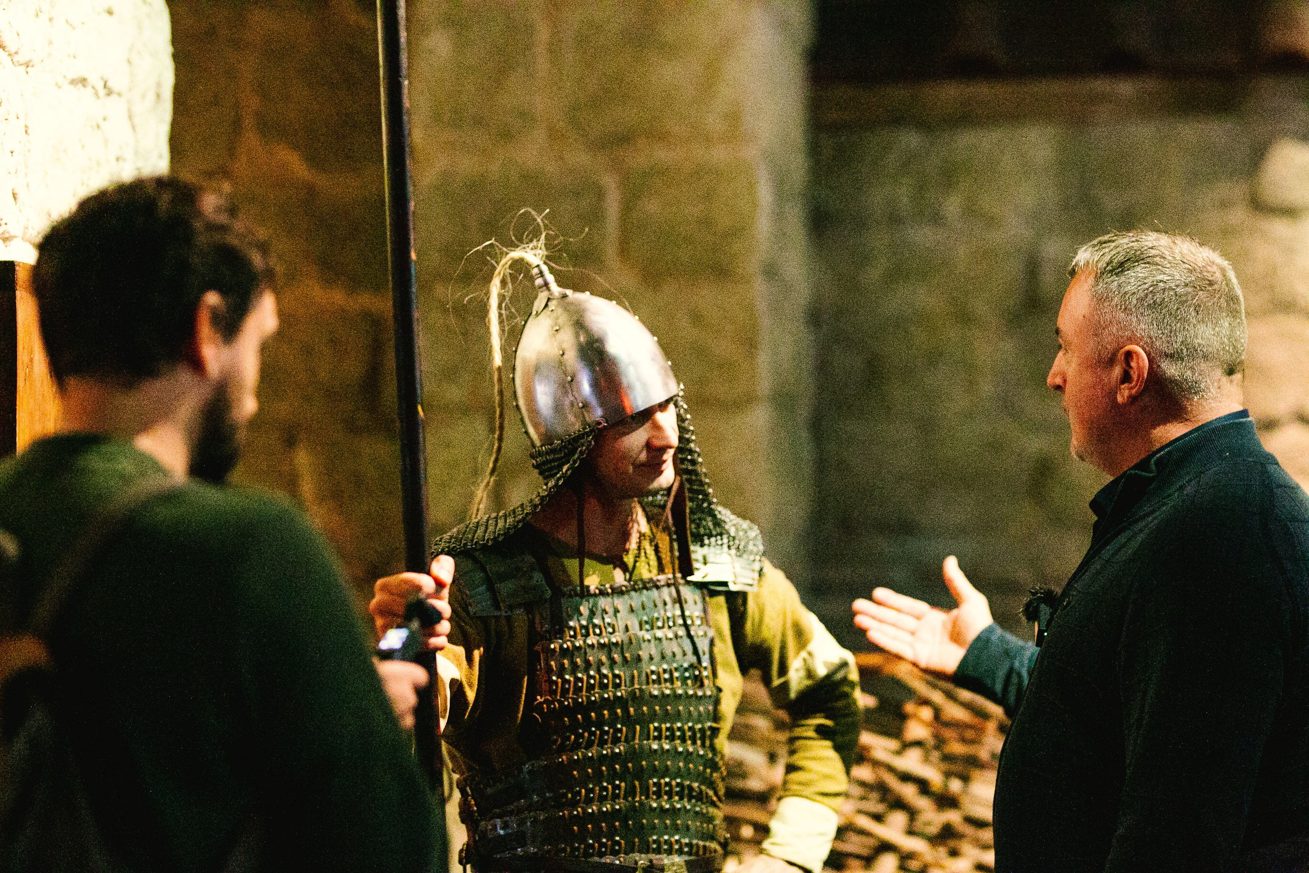 Сербская делигация в Новом Херсонесе. Фотограф в Крыму