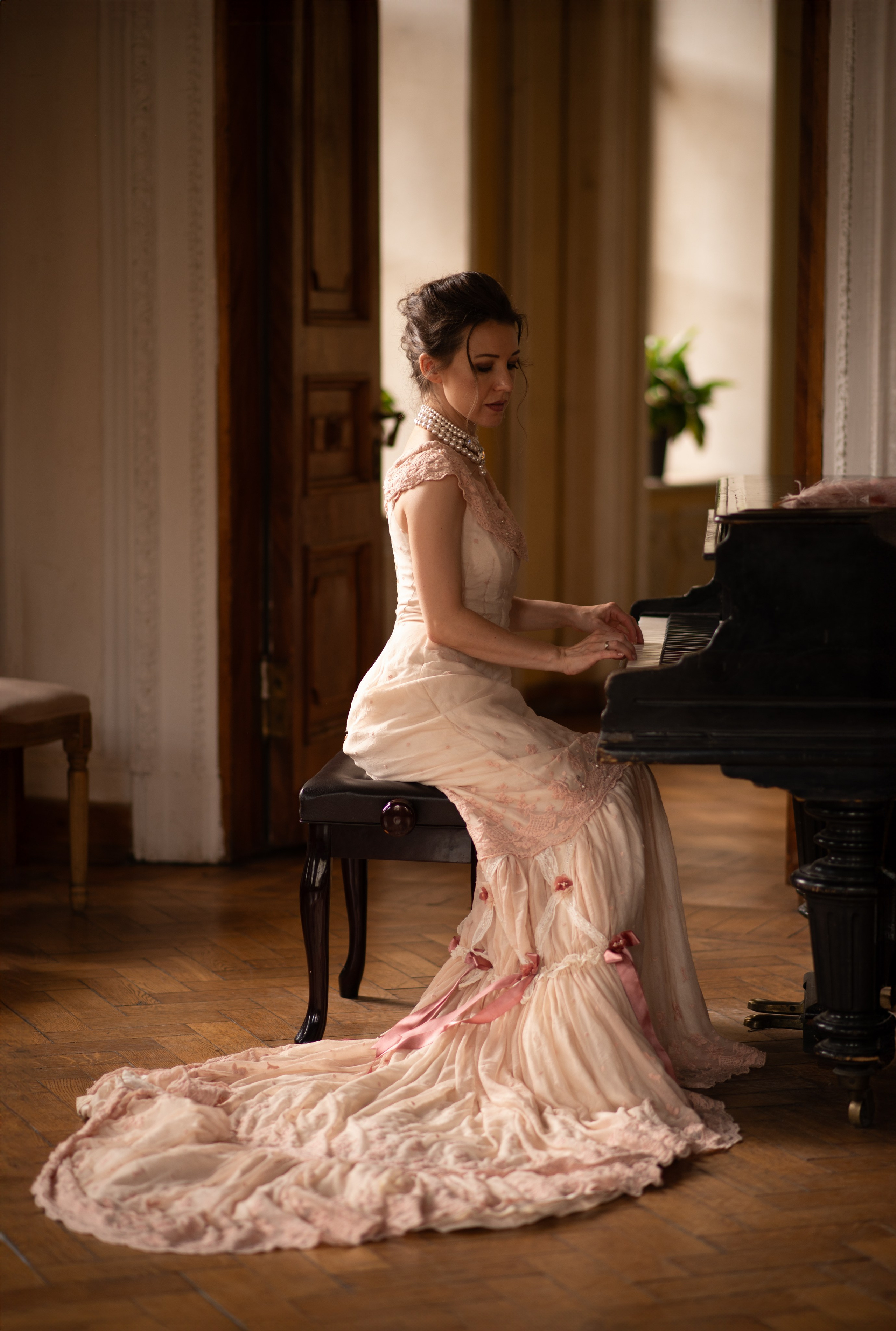 Библиотека Пушкина. Винтажные фотосессии в Москве