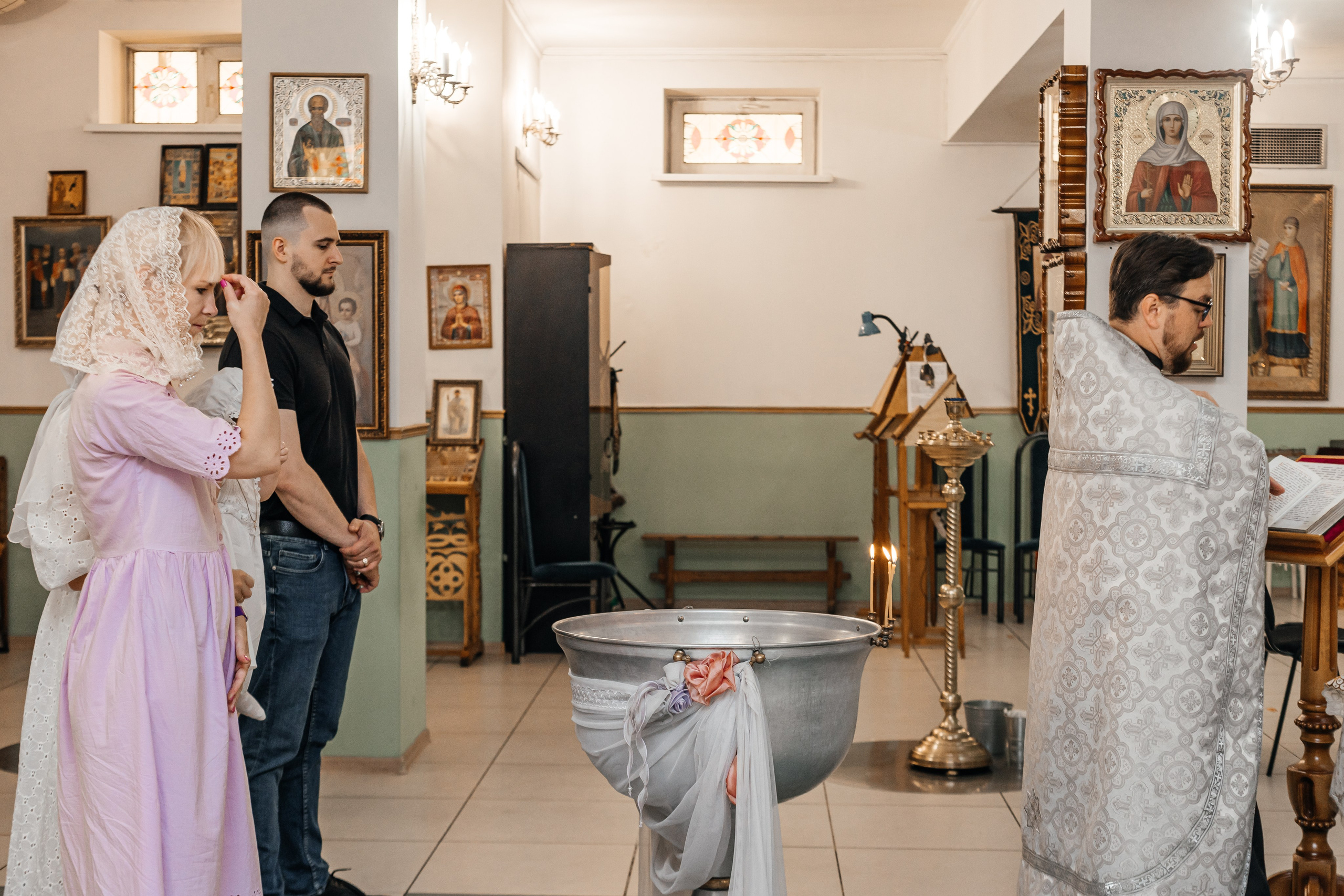 Крещение. Профессиональный фотограф Светлана Рыбка
