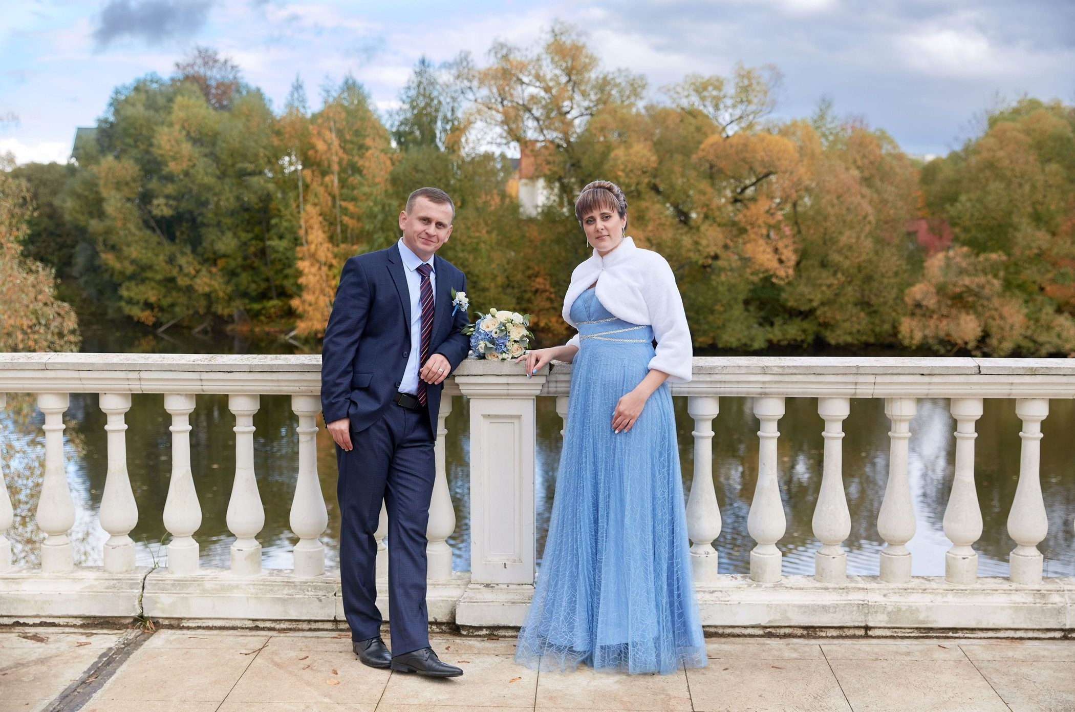 Фото и видеосъёмка свадьбы прогулка в Остафьево