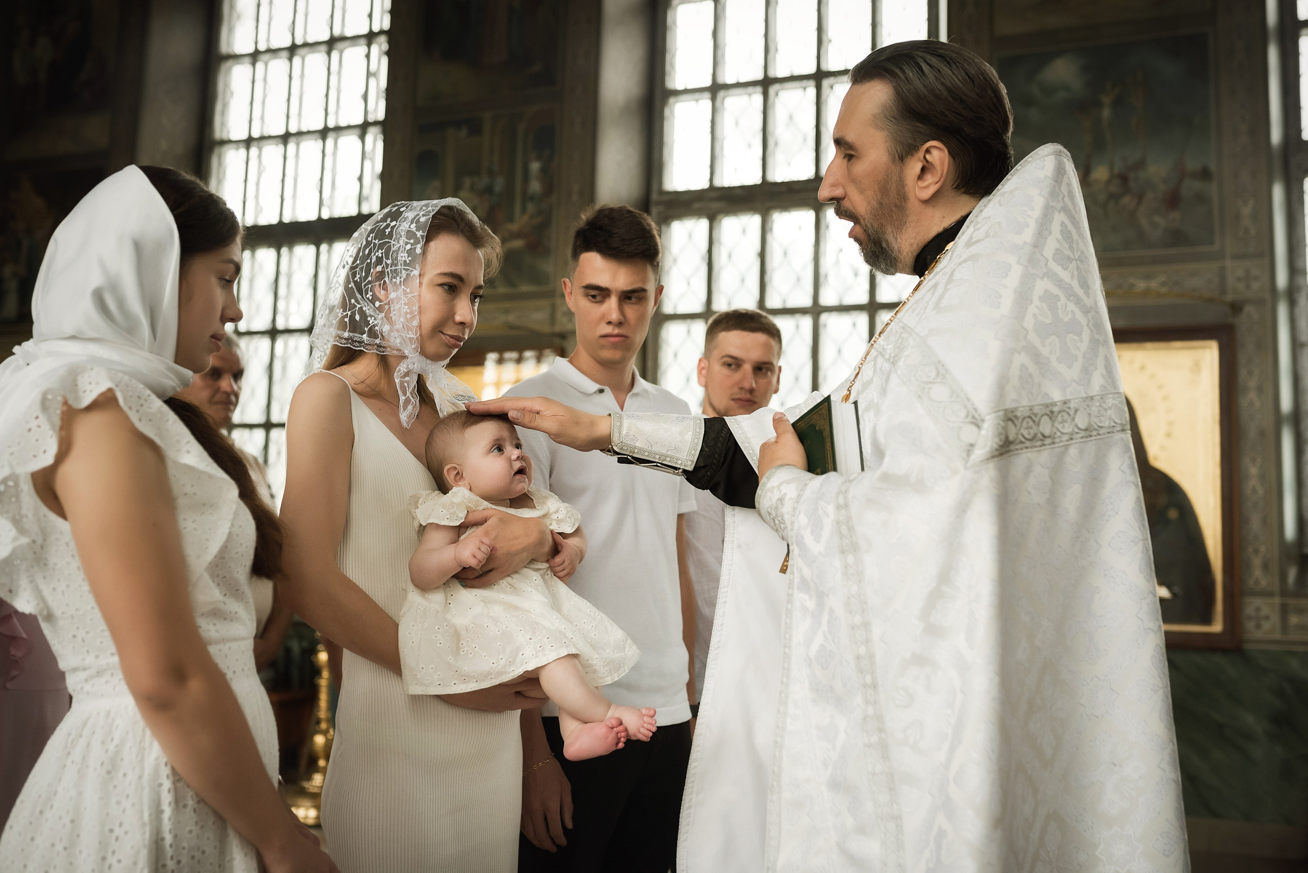 Крещение Марии Храм Преполовения Пятидесятницы. Семейный фотограф в Ростове-на-Дону Татьяна Литвинова