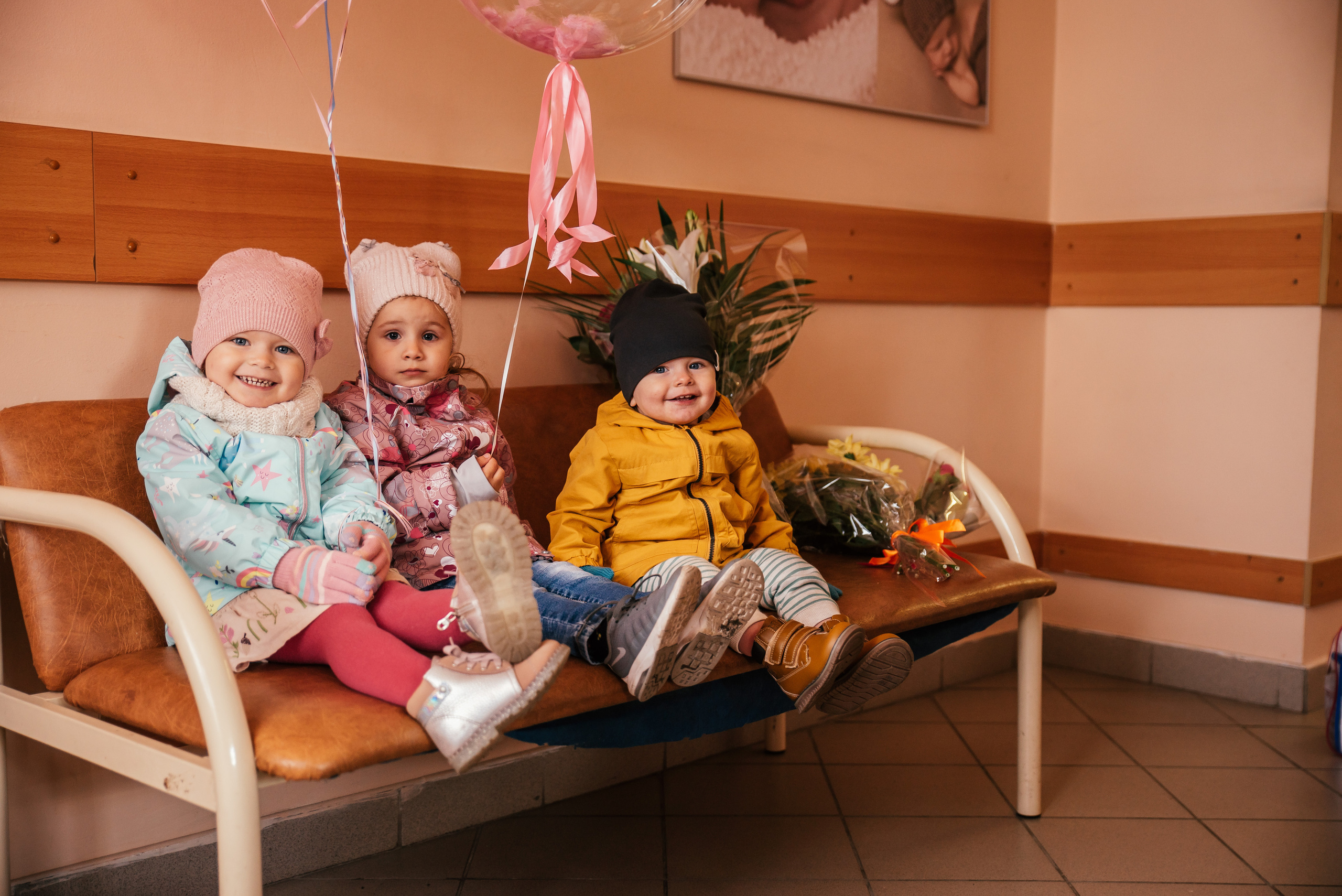 Выписка из роддома. Семейный детский фотограф видеограф в Омске Юлия Татаринова