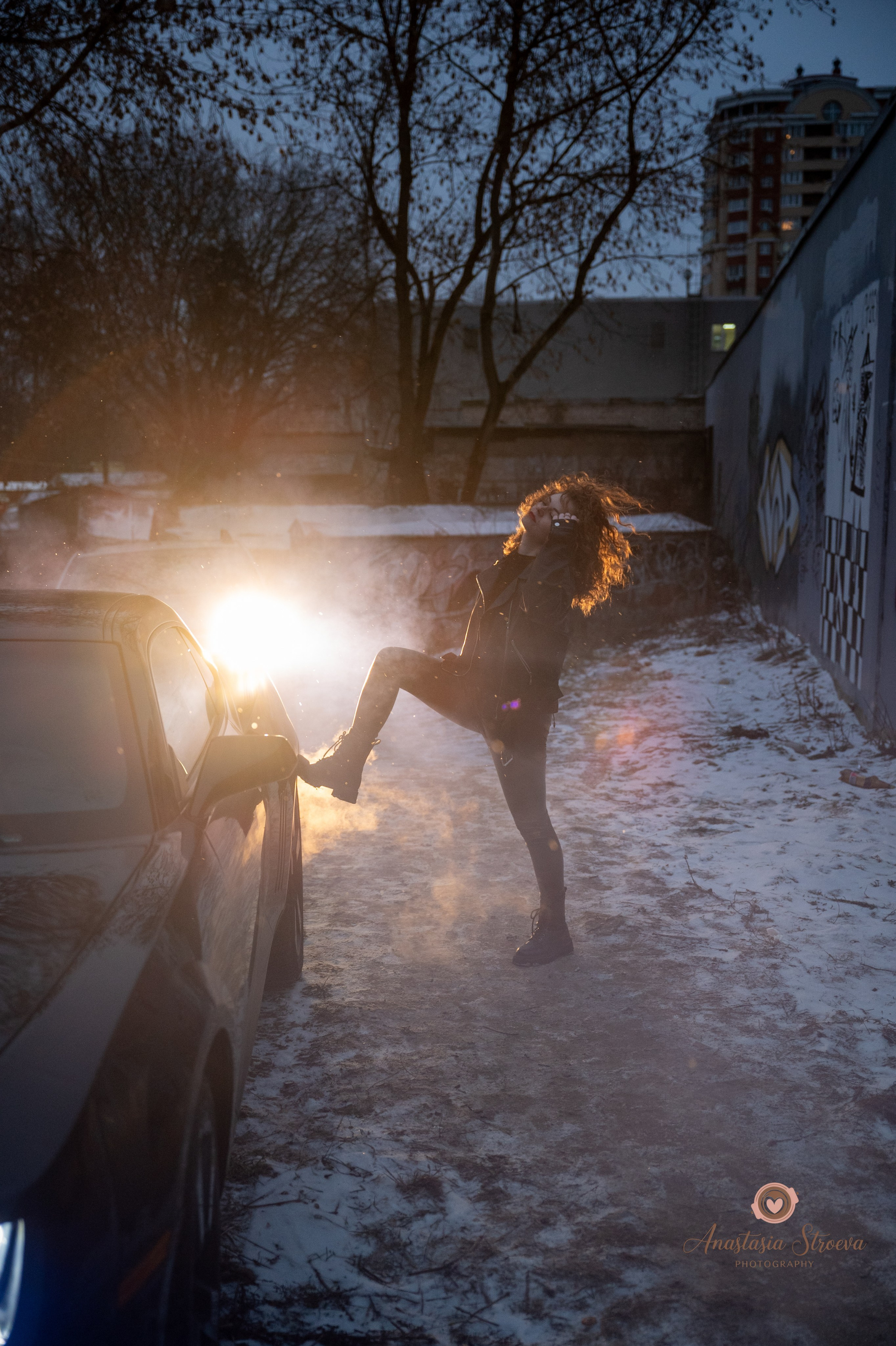 Женщина Кошка. Семейный и детский фотограф в Королеве, Москве и Московской области Строева Анастасия