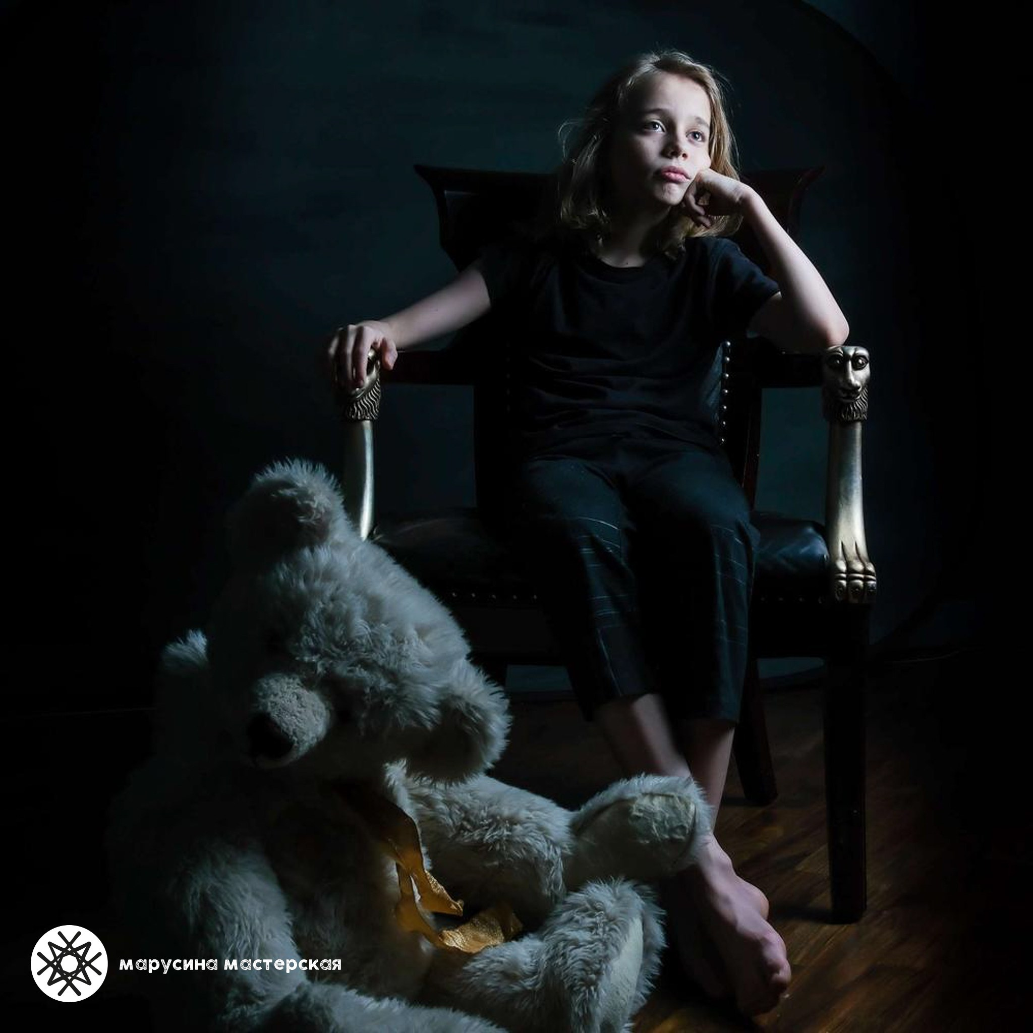 Фотография с проработанной композицией и светом