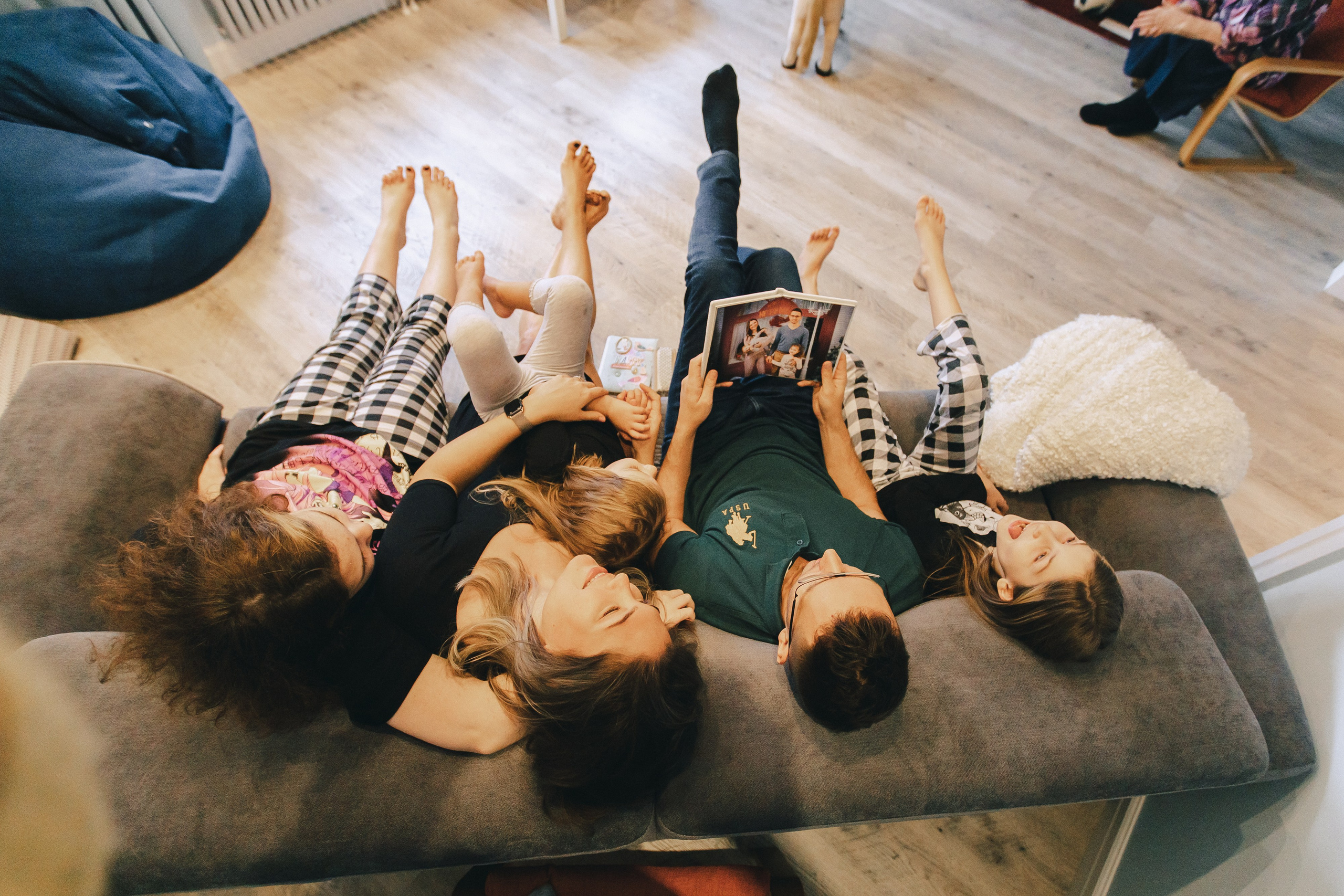 Игорь, Лера, Миля, Ксюша и Аня. Фотограф Таганрог Любимая Надя