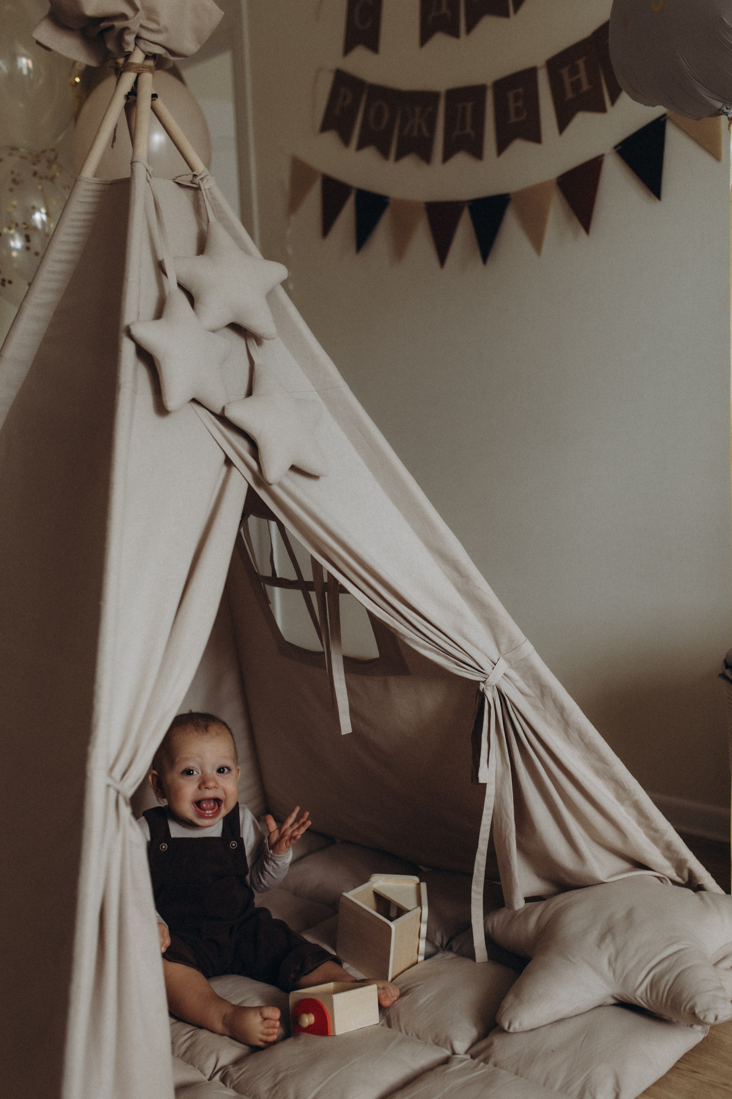 Годовасие Мишеньки. Семейный фотограф в Москве и Люберцах Юлия Гуськова