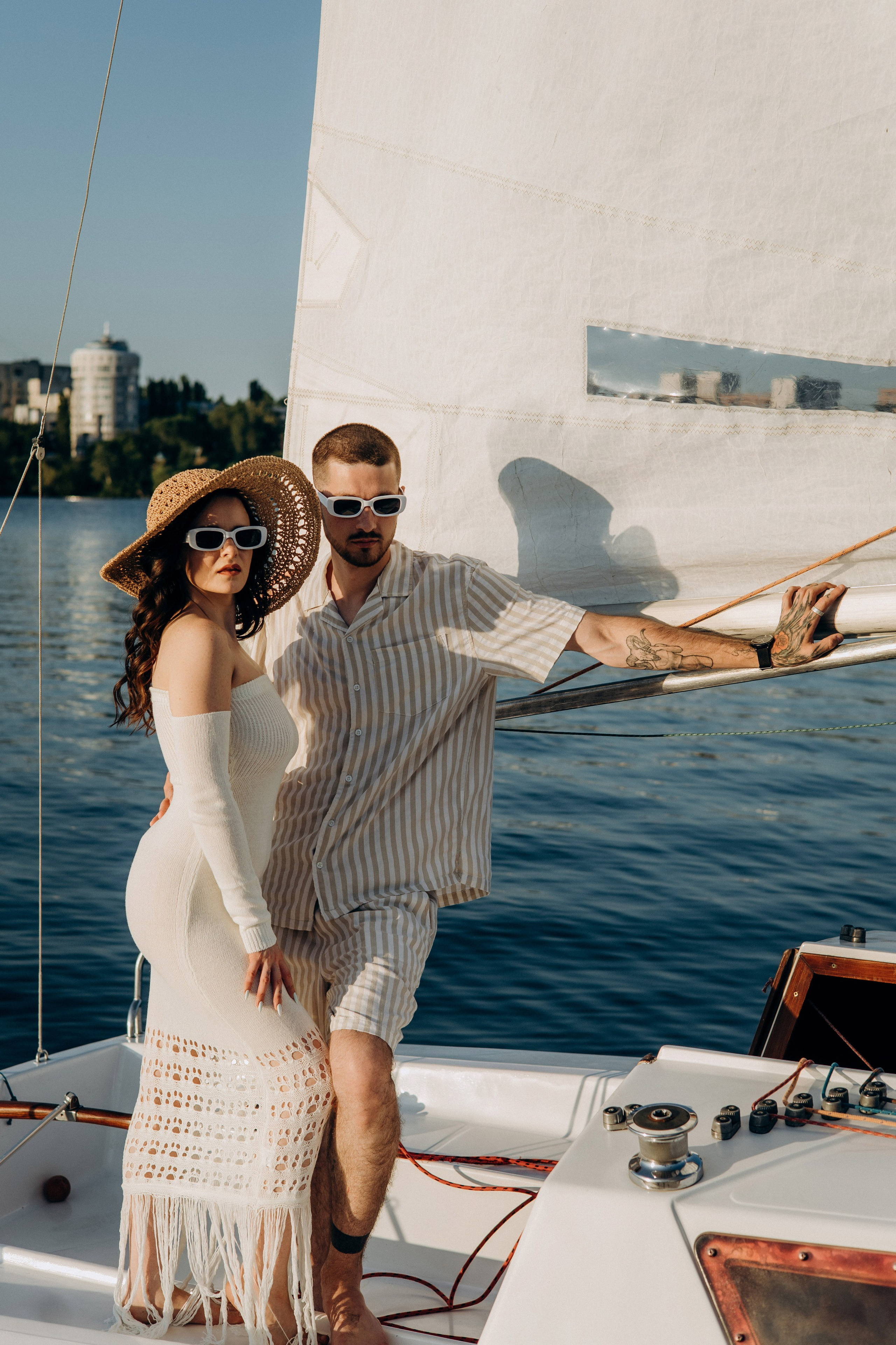 Катя, Максим, яхта. Портретный и семейный фотограф в Воронеже Ксения Ремизова