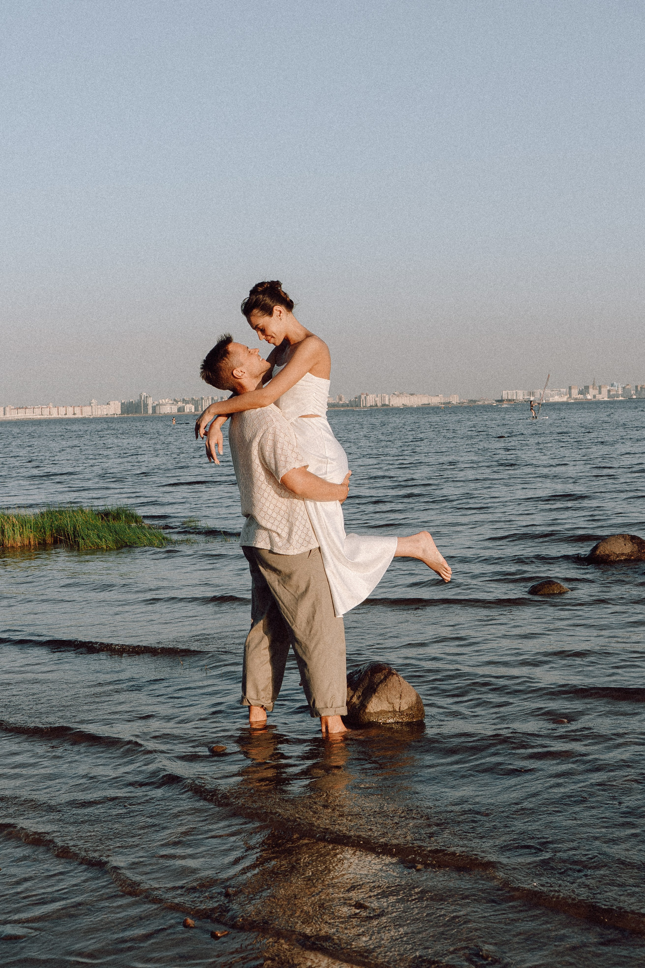 СВАДЕБНАЯ ФОТОСЕССИЯ ВЫЕЗДНОЙ ЦЕРЕМОНИИ (ФИНСКИЙ ЗАЛИВ). Профессиональный фотограф, Санкт-Петербург — Виктория Богомолова