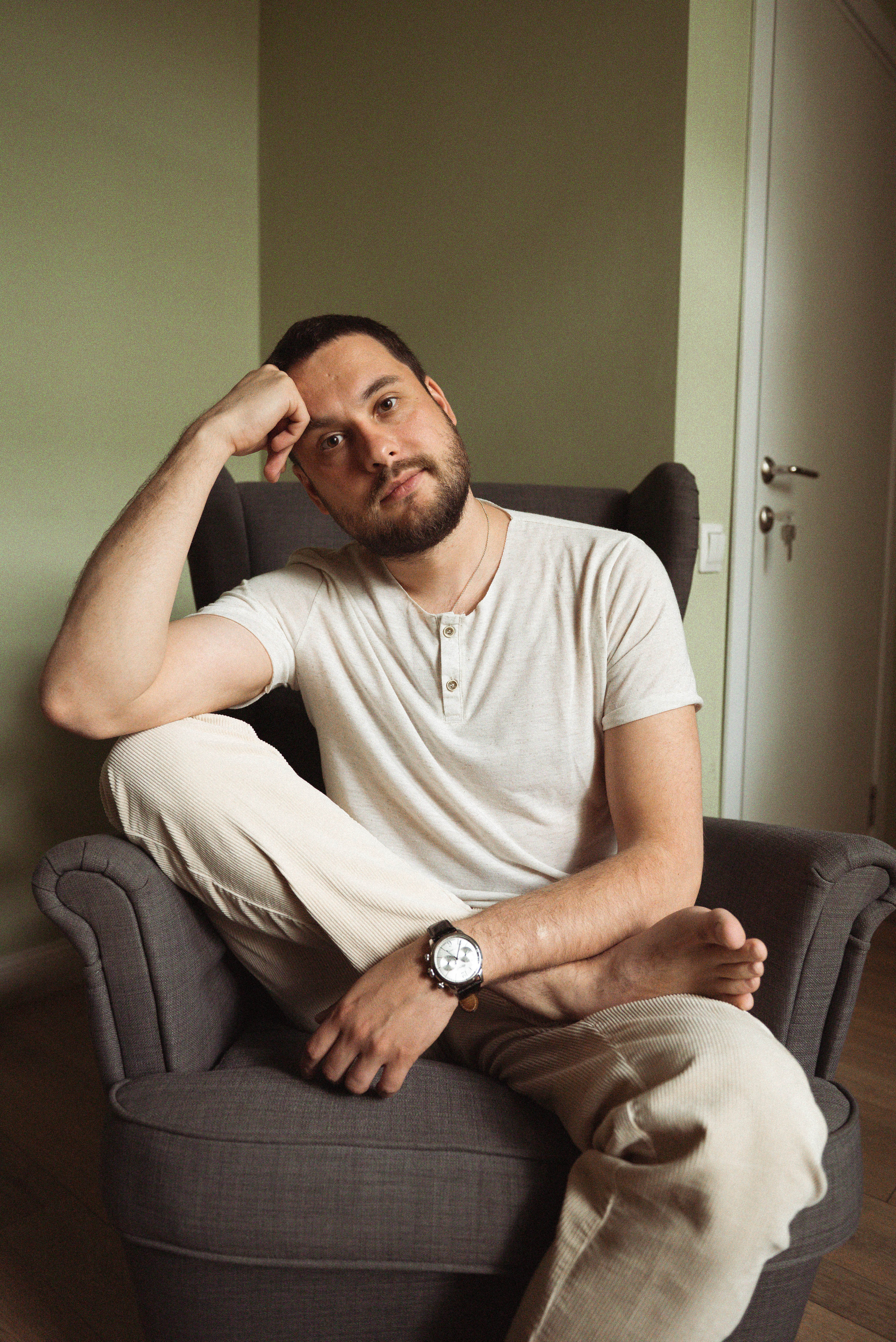 Алексей (съемка для блога @zametkiproroka). Фотограф Москва Настя Профотовна. Репортажные, свадебные и контент фотосессии