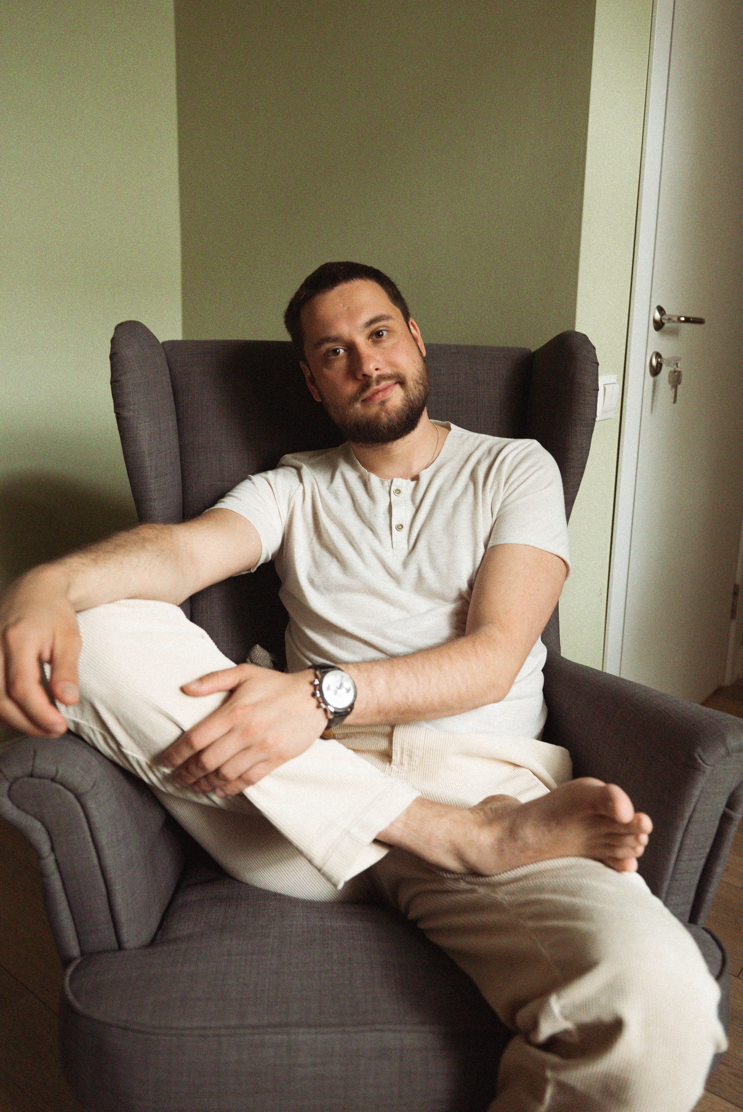 Алексей (съемка для блога @zametkiproroka). Фотограф Москва Настя Профотовна. Репортажные, свадебные и контент фотосессии