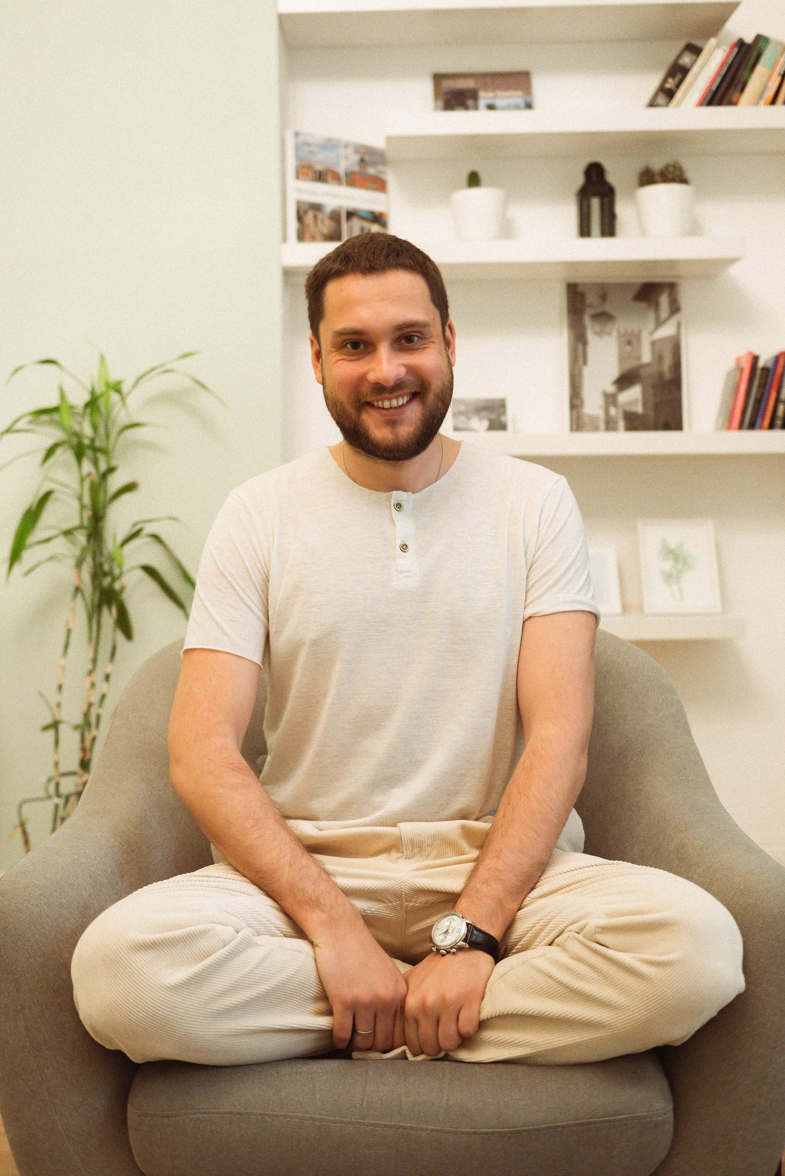 Алексей (съемка для блога @zametkiproroka). Фотограф Москва Настя Профотовна. Репортажные, свадебные и контент фотосессии