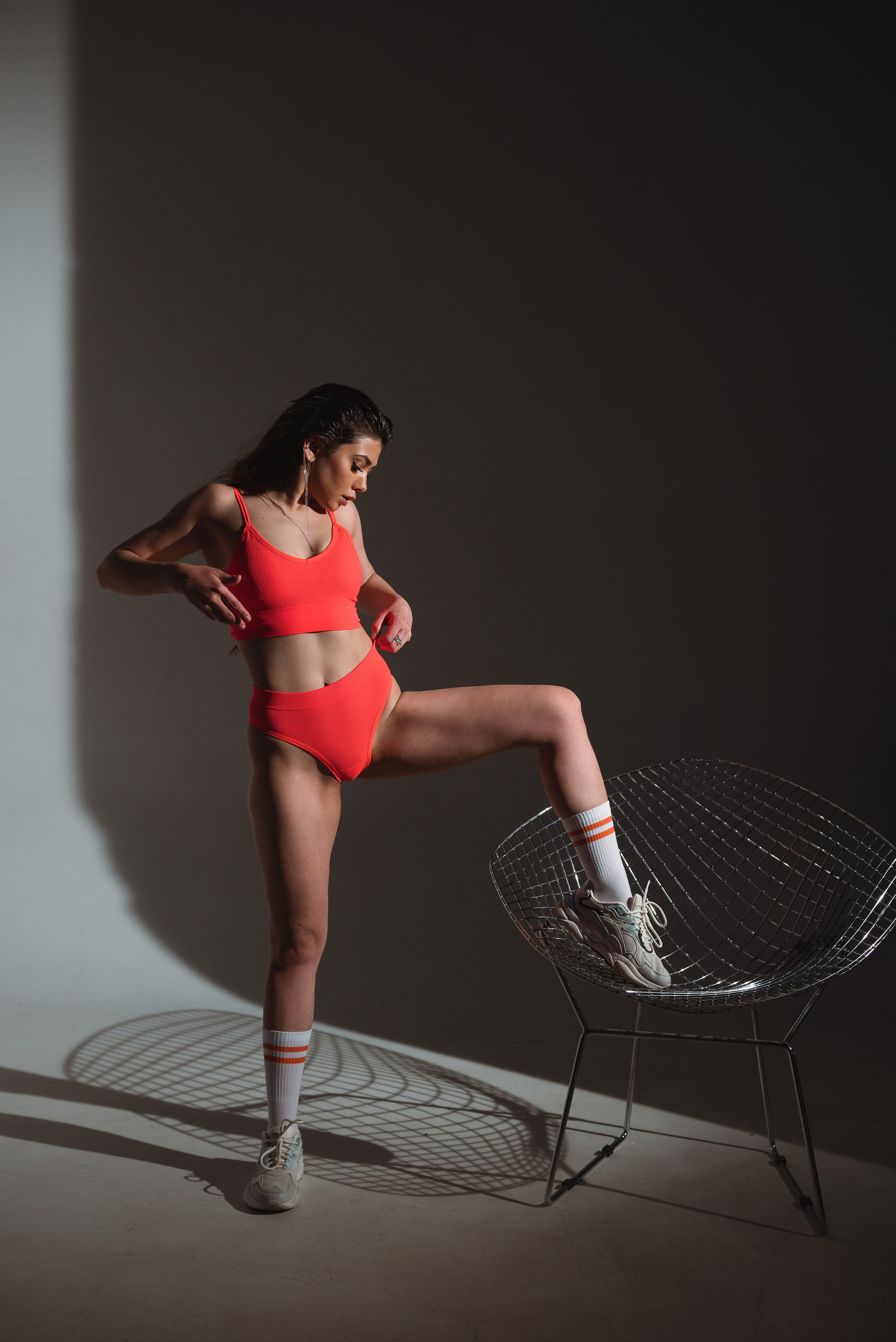 как позировать в белье