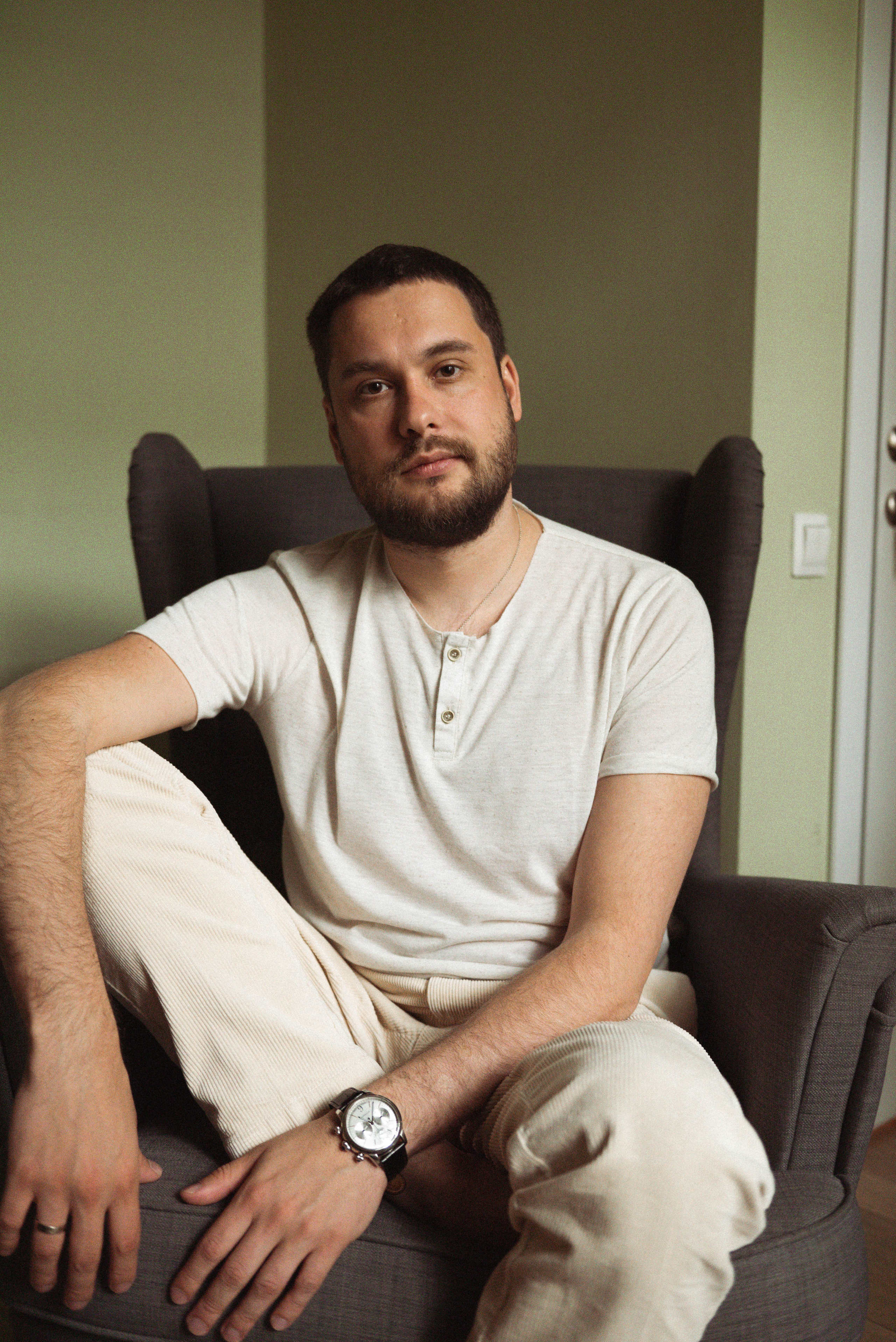 Алексей (съемка для блога @zametkiproroka). Фотограф Москва Настя Профотовна. Репортажные, свадебные и контент фотосессии