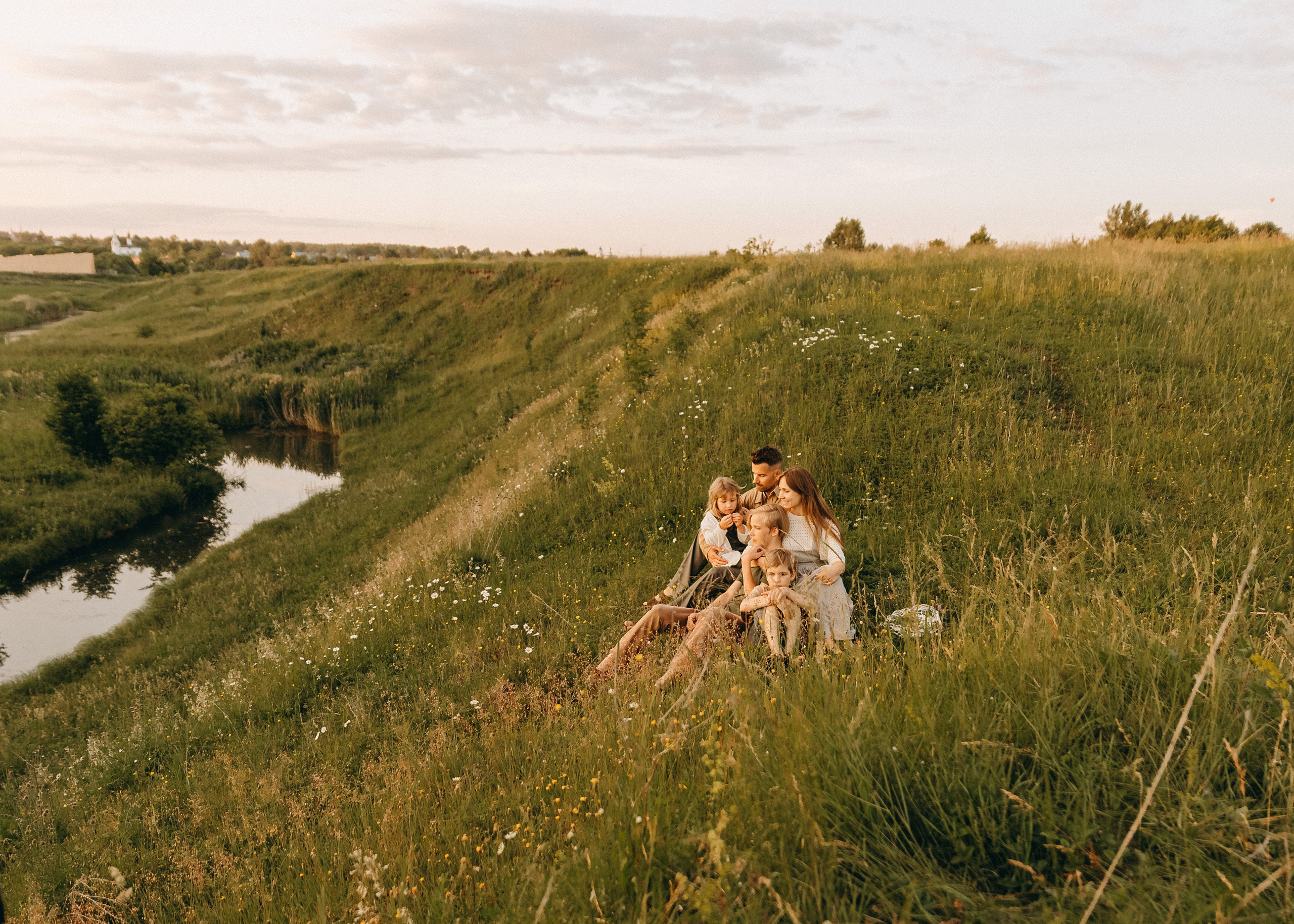 Наталья, Дмитрий, Артем, Леша и Аглая. Семейный фотограф В Москве Александра Дейкун