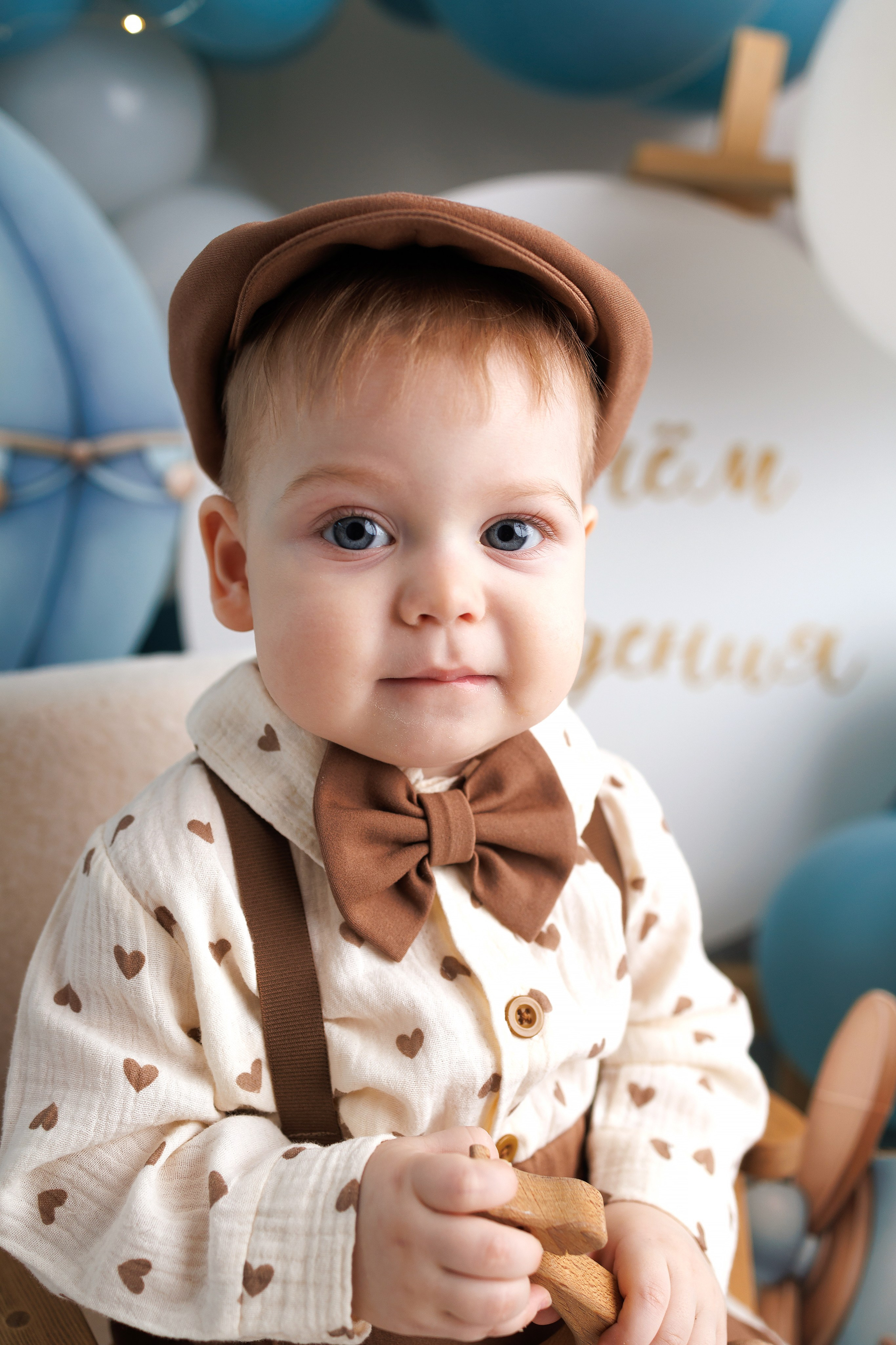 Илюше 1 годик. Фотограф новорожденный малышей Новосибирск