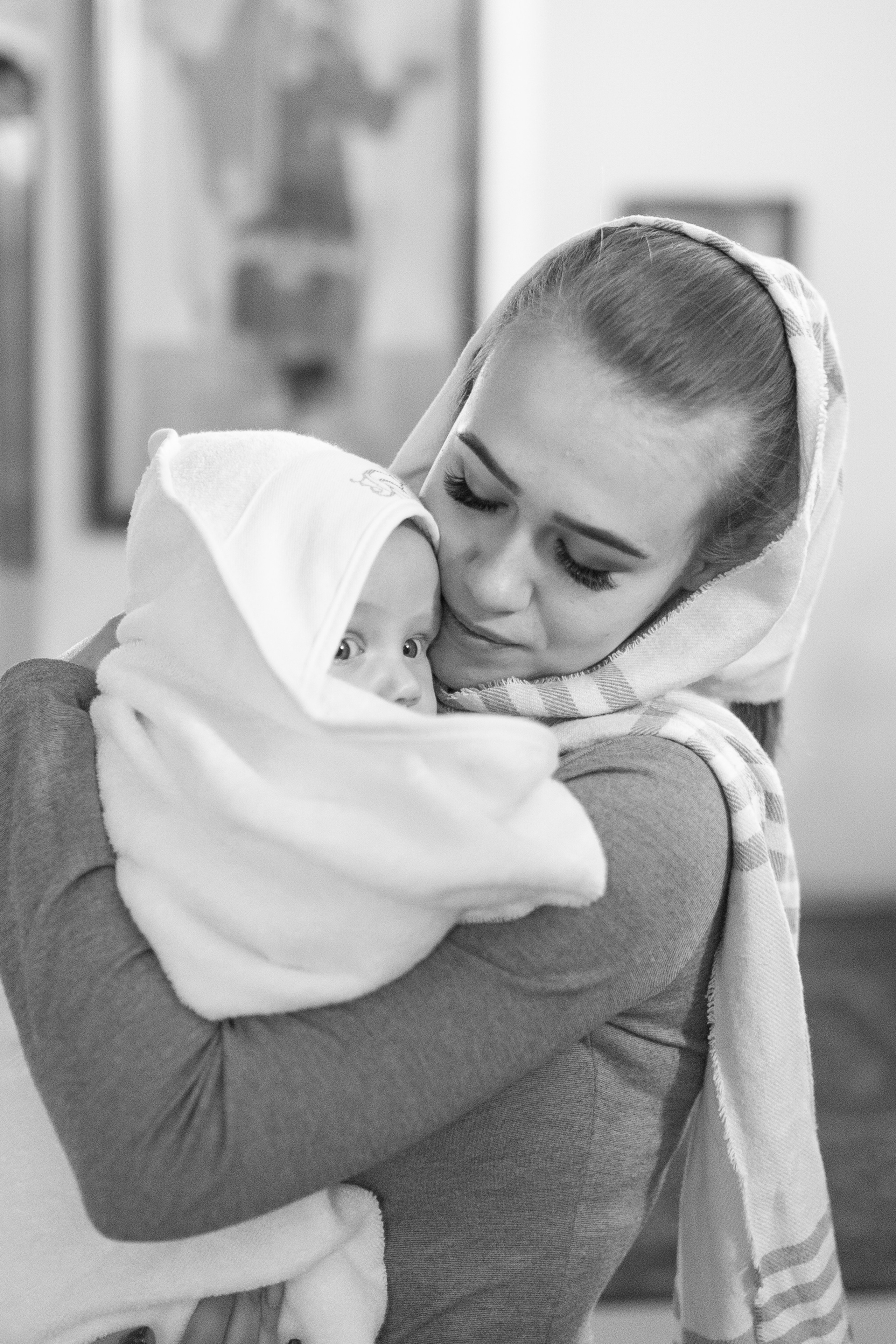 Таинство крещения. Фотограф Комаров Сергей